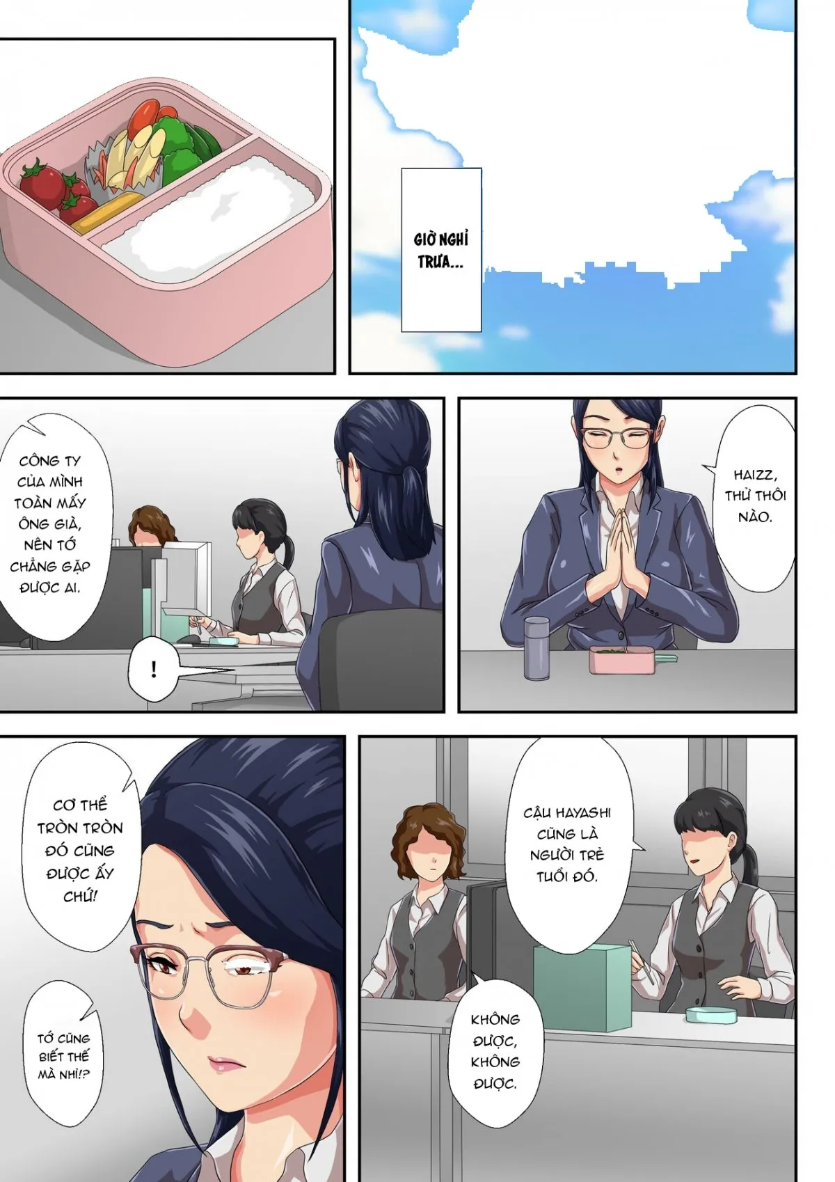 HentaiVN.net - Ảnh 7 - Female Boss is My Estranged Mother [Onnajoushi wa Ikiwakareta Haha] - Oneshot
