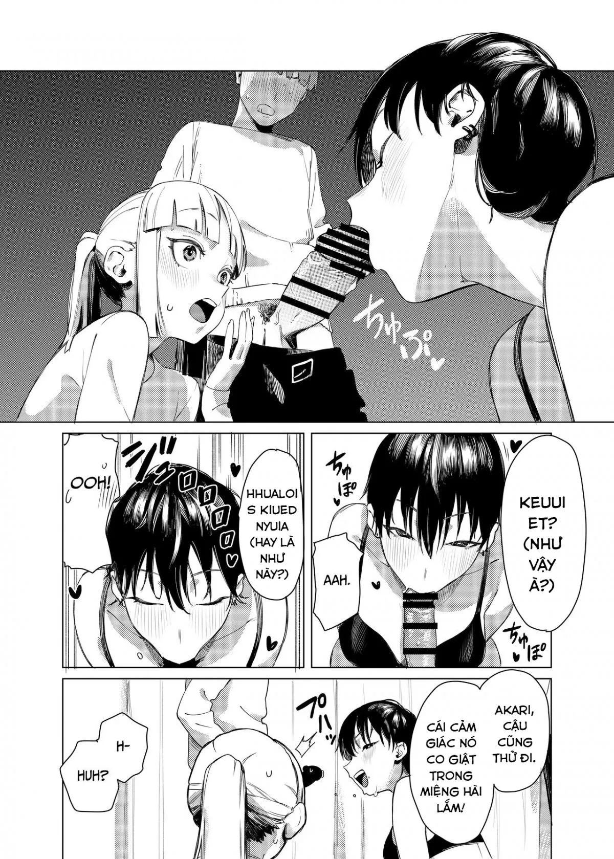 HentaiVN.net - Ảnh 10 - Kẹp giữa cặp Yuri. [Yuri ni Hasamaremashita.; Sandwiched By Yuri.] - Oneshot