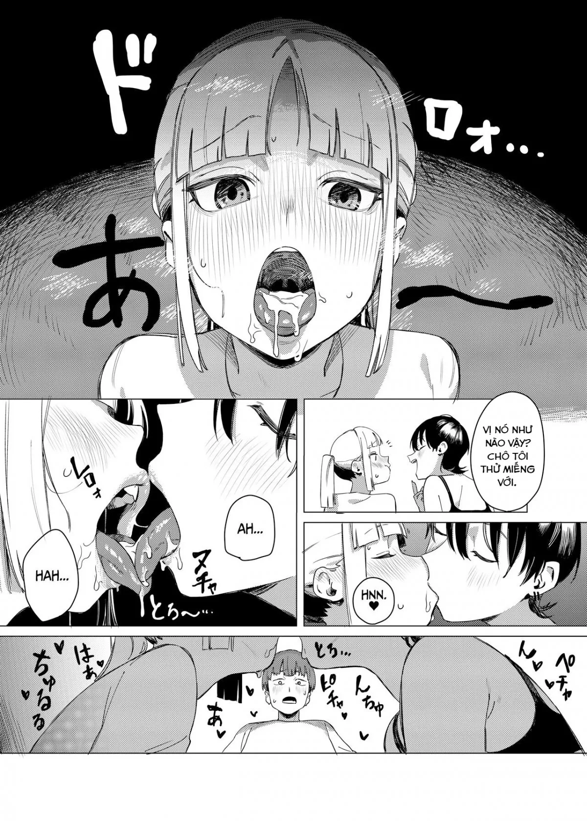 HentaiVN.net - Ảnh 13 - Kẹp giữa cặp Yuri. [Yuri ni Hasamaremashita.; Sandwiched By Yuri.] - Oneshot