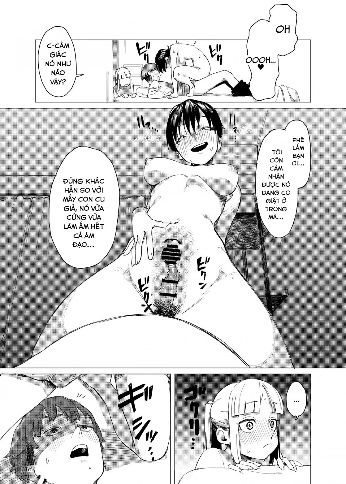 HentaiVN.net - Ảnh 15 - Kẹp giữa cặp Yuri. [Yuri ni Hasamaremashita.; Sandwiched By Yuri.] - Oneshot