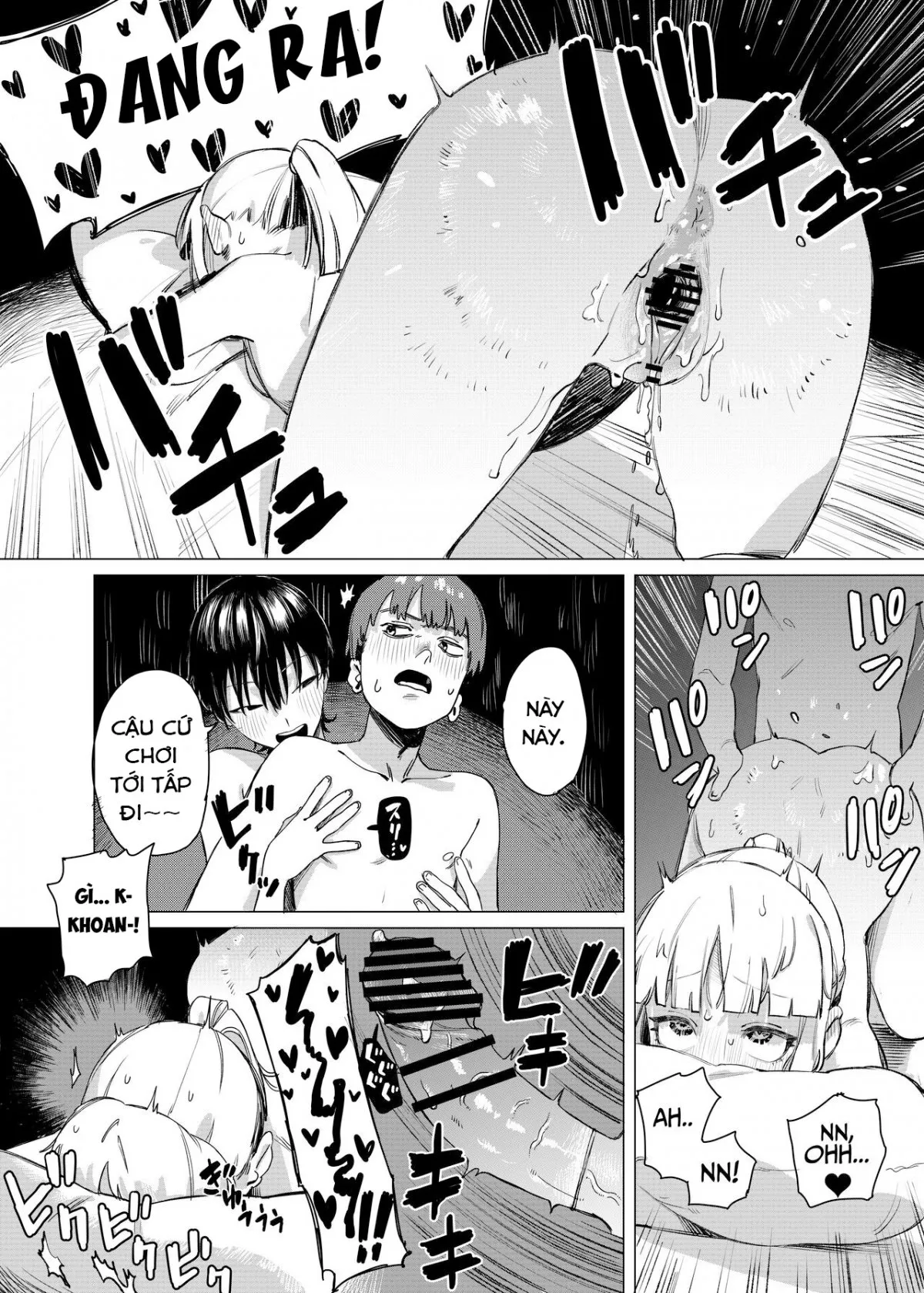 HentaiVN.net - Ảnh 23 - Kẹp giữa cặp Yuri. [Yuri ni Hasamaremashita.; Sandwiched By Yuri.] - Oneshot