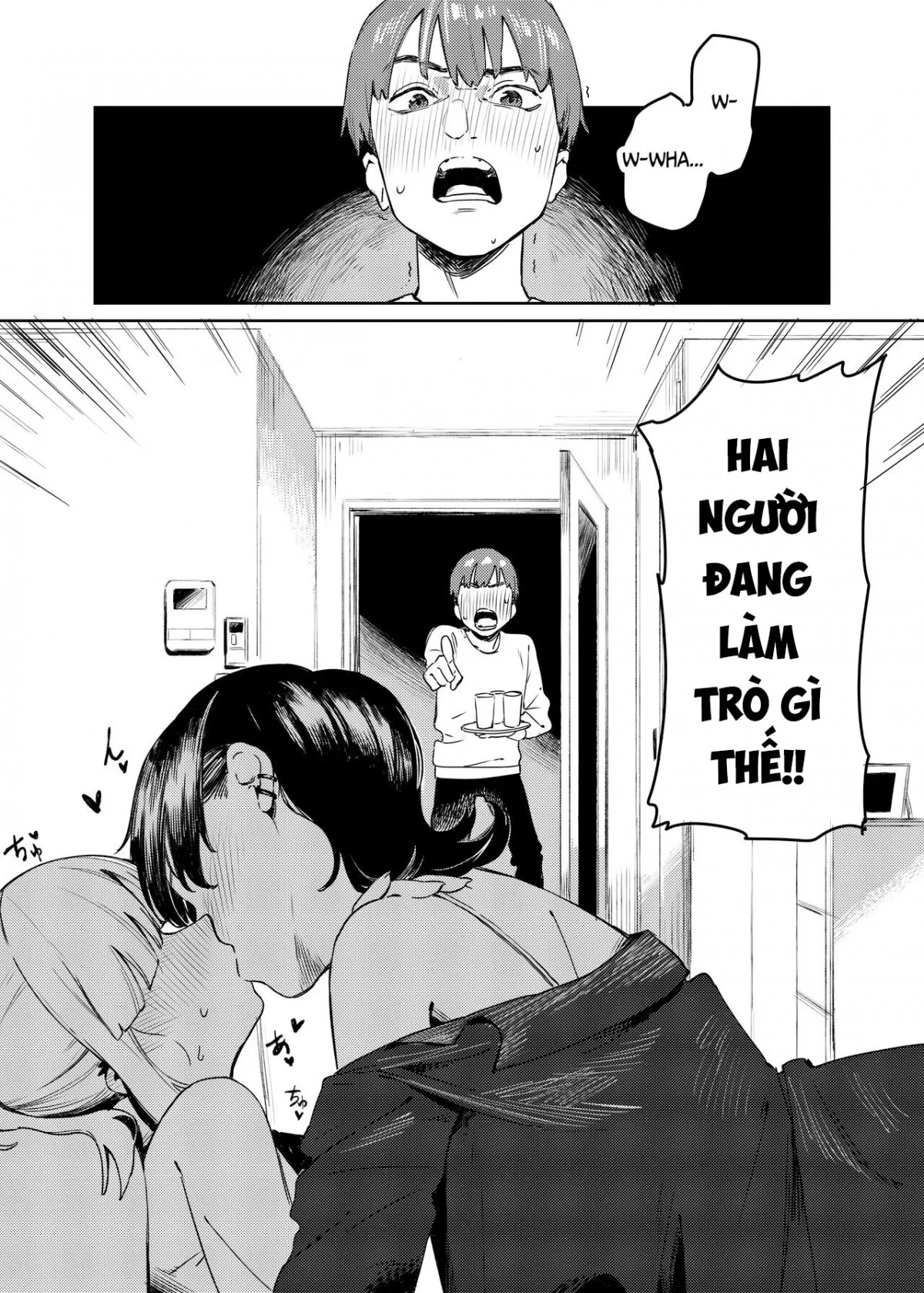 HentaiVN.net - Ảnh 5 - Kẹp giữa cặp Yuri. [Yuri ni Hasamaremashita.; Sandwiched By Yuri.] - Oneshot