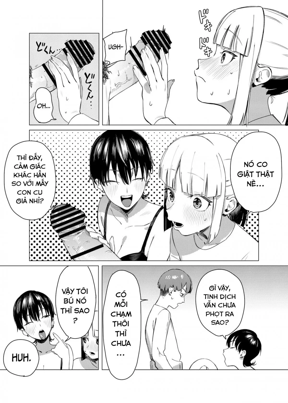 HentaiVN.net - Ảnh 9 - Kẹp giữa cặp Yuri. [Yuri ni Hasamaremashita.; Sandwiched By Yuri.] - Oneshot