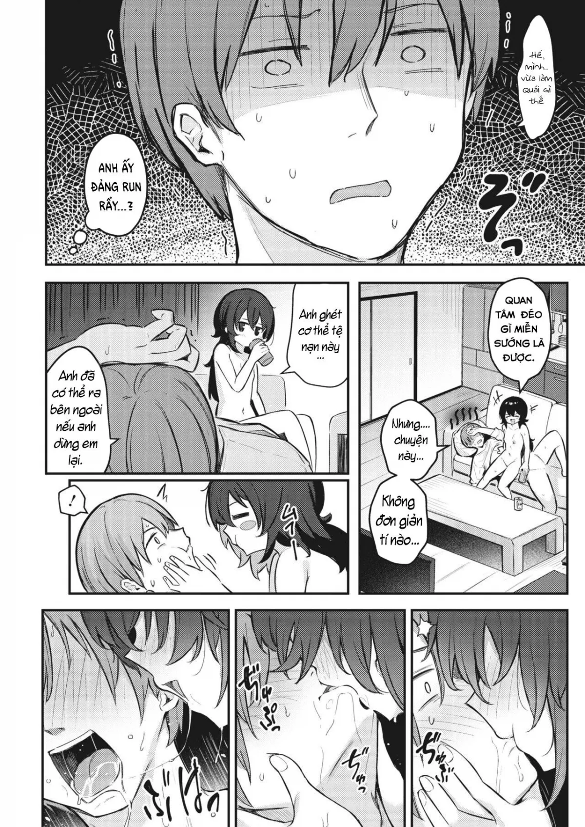 HentaiVN.net - Ảnh 18 - Cho gái ở nhờ và bị gạ sếch [Oishiku Tabete Ageru kara ; I'll Happily Eat You Up] - Oneshot
