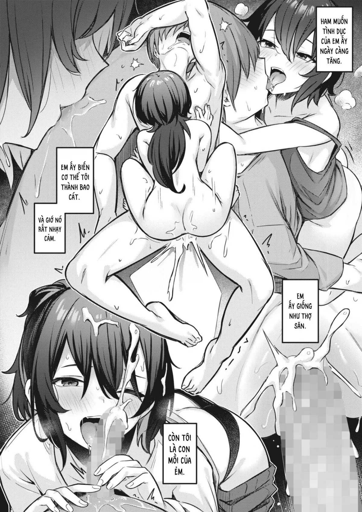 HentaiVN.net - Ảnh 26 - Cho gái ở nhờ và bị gạ sếch [Oishiku Tabete Ageru kara ; I'll Happily Eat You Up] - Oneshot