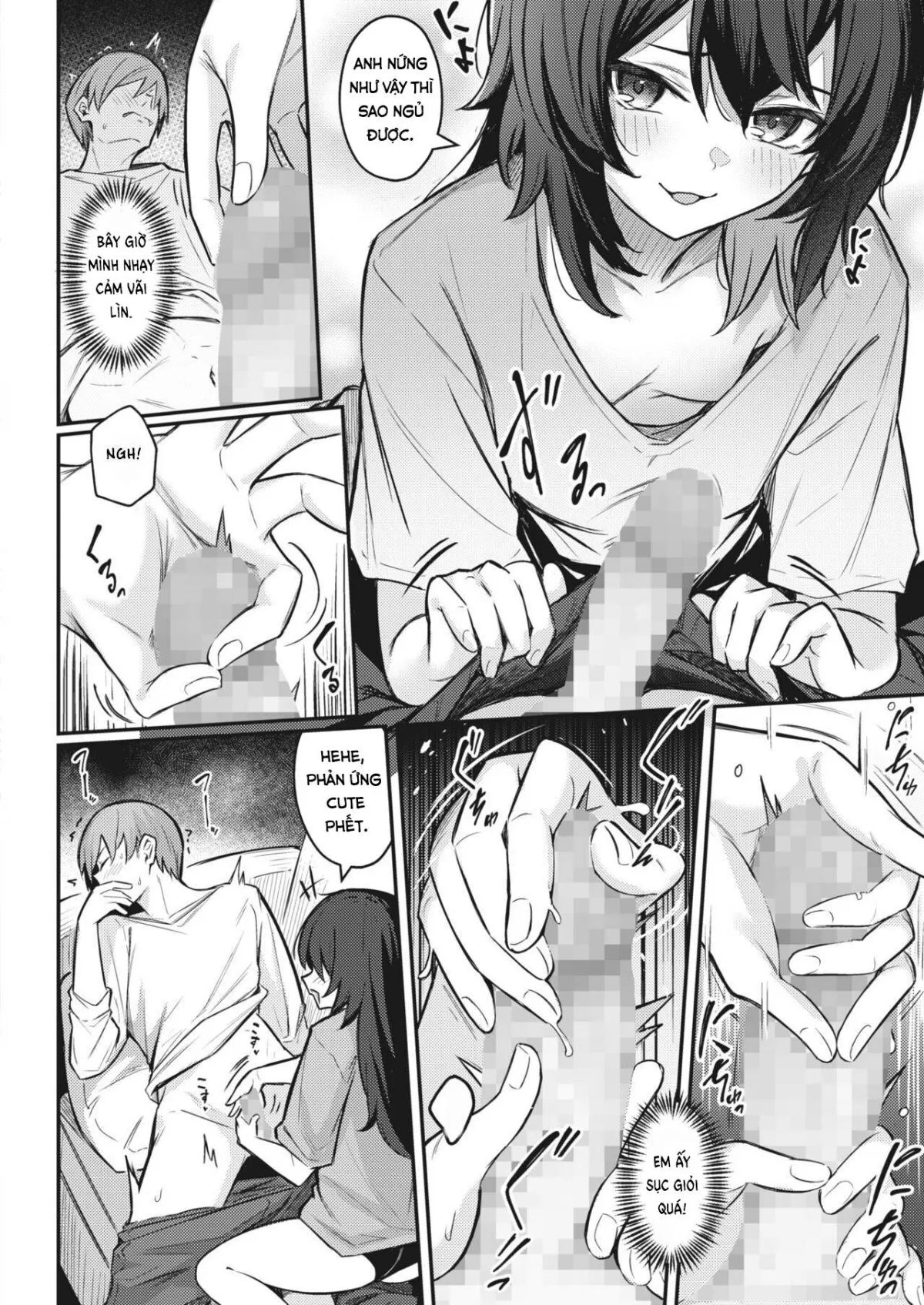 HentaiVN.net - Ảnh 8 - Cho gái ở nhờ và bị gạ sếch [Oishiku Tabete Ageru kara ; I'll Happily Eat You Up] - Oneshot