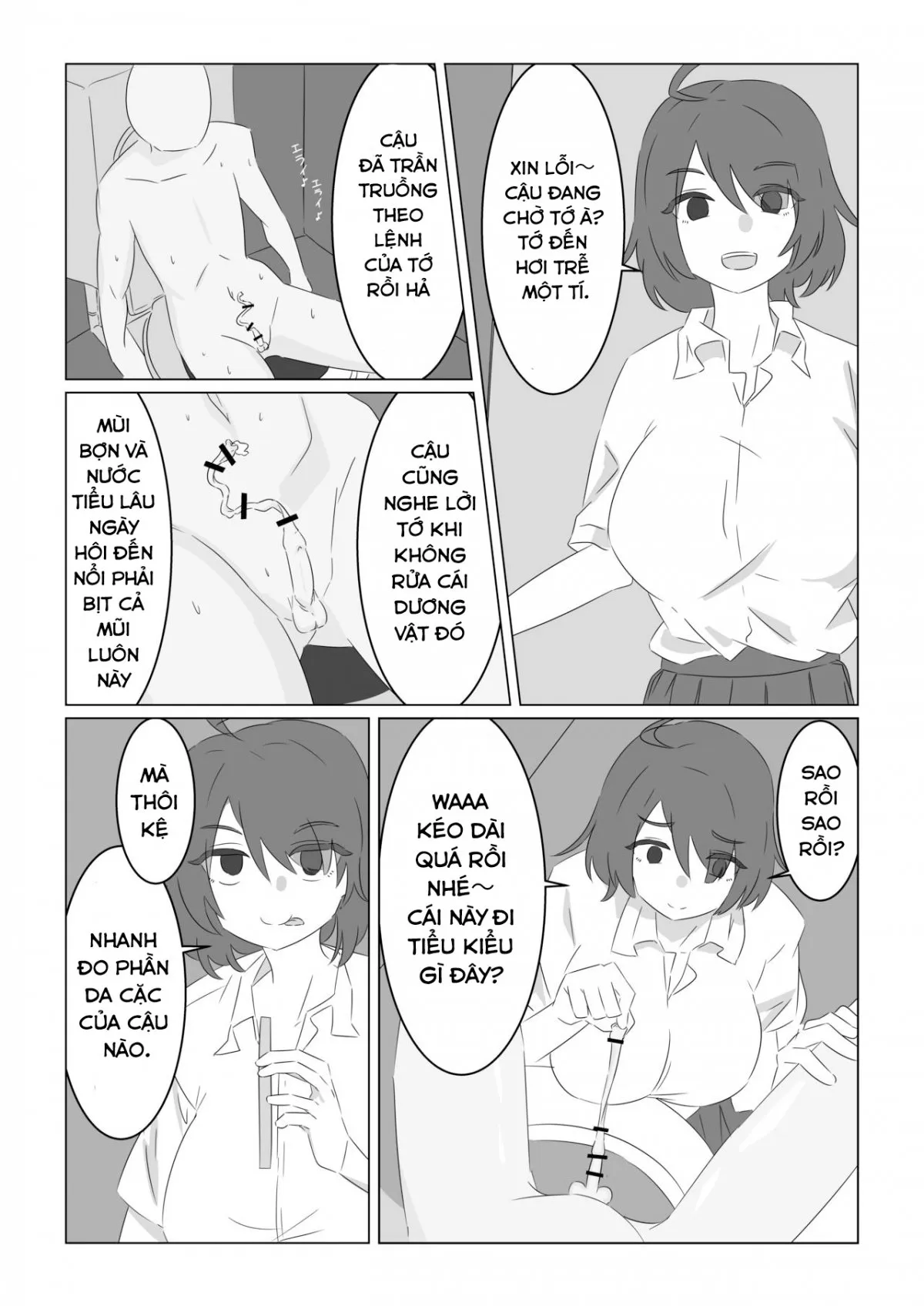 HentaiVN.net - Ảnh 16 - Siêu sếch nnn! [Ko bik] - Chap 5