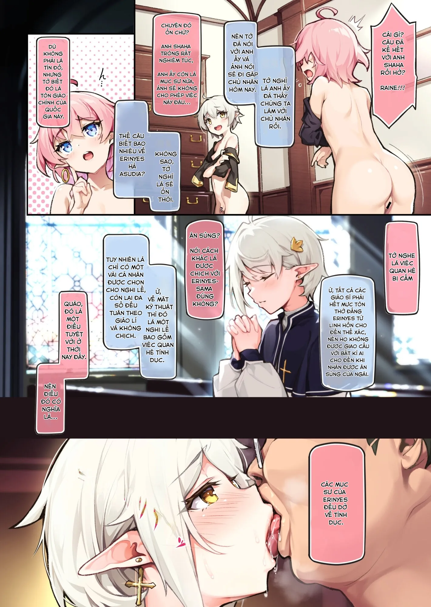 HentaiVN.net - Ảnh 5 - Isekai Junketsu Bishounen Choukyou Nisshi ~Otouto o Mamoru Tame, Seishokusha no Boku ga Shiriana o Sasagemasu~ - Chap 2