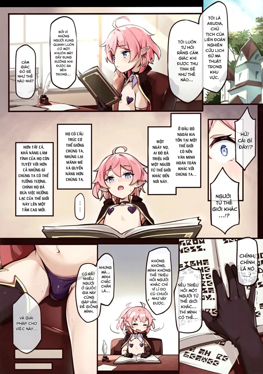HentaiVN.net - Ảnh 7 - Isekai Junketsu Bishounen Choukyou Nisshi ~Otouto o Mamoru Tame, Seishokusha no Boku ga Shiriana o Sasagemasu~ - Chap 1
