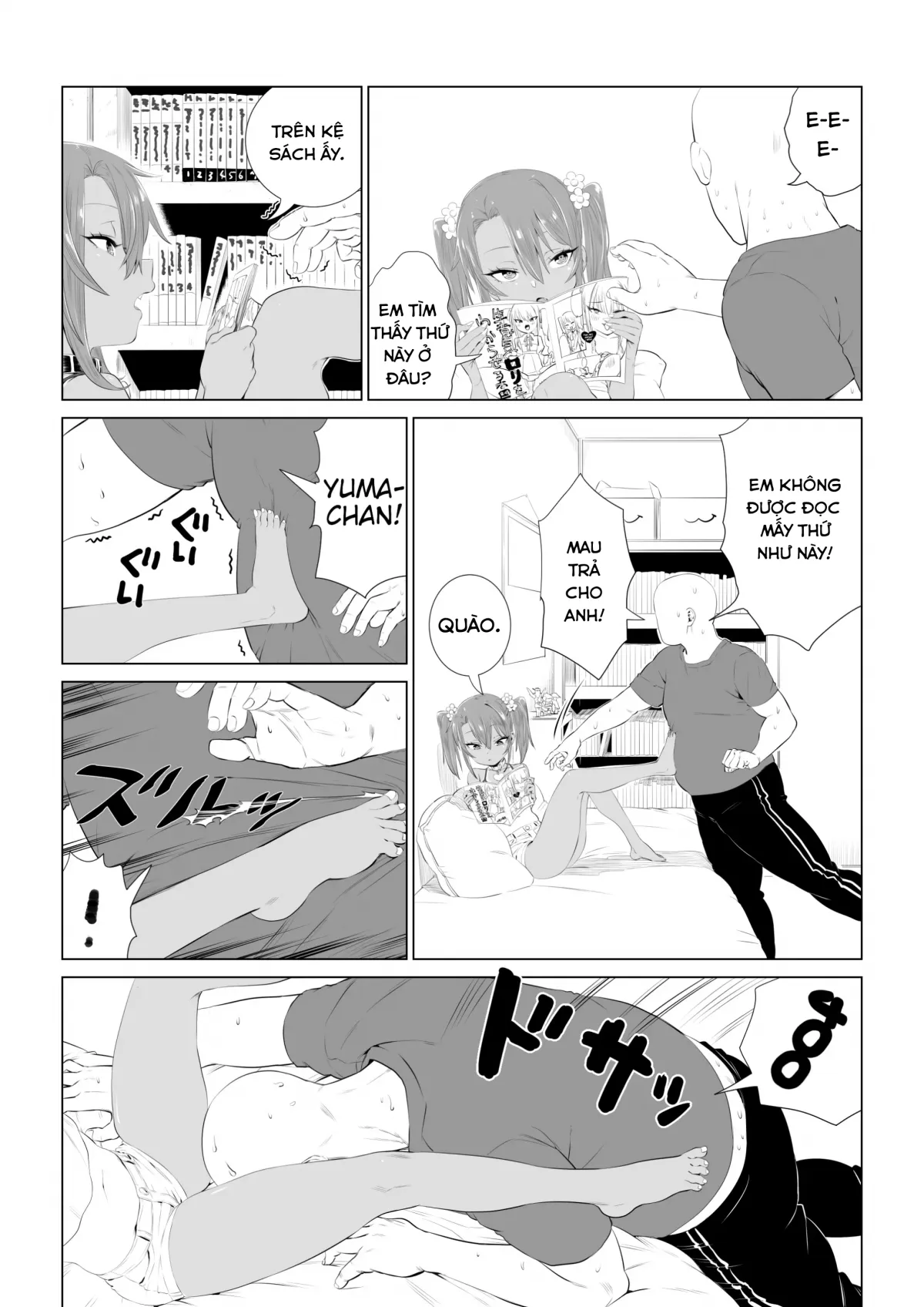 HentaiVN.net - Ảnh 4 - Yuma-chan thích bắt nạt tôi - Chap 2