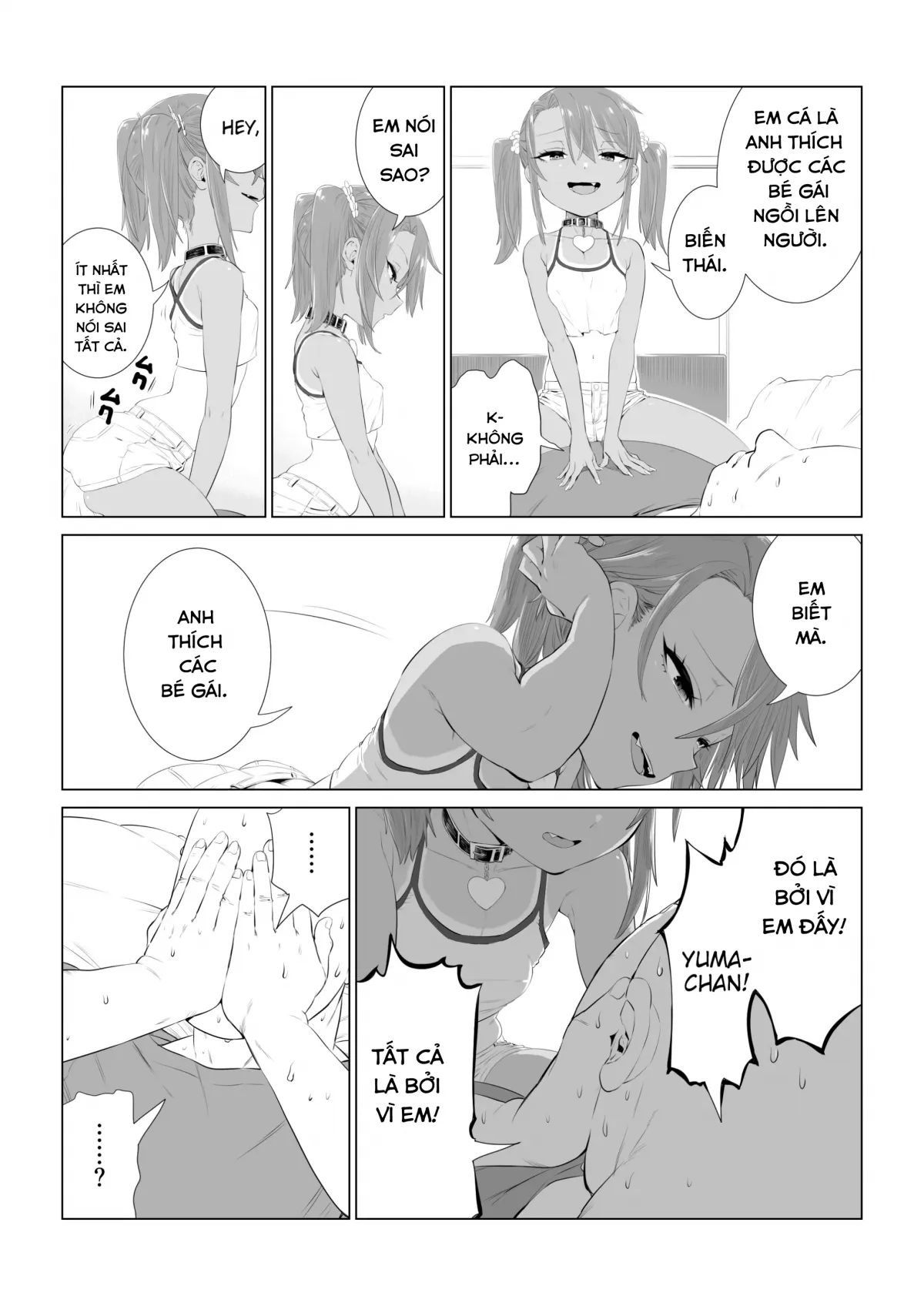 HentaiVN.net - Ảnh 7 - Yuma-chan thích bắt nạt tôi - Chap 2