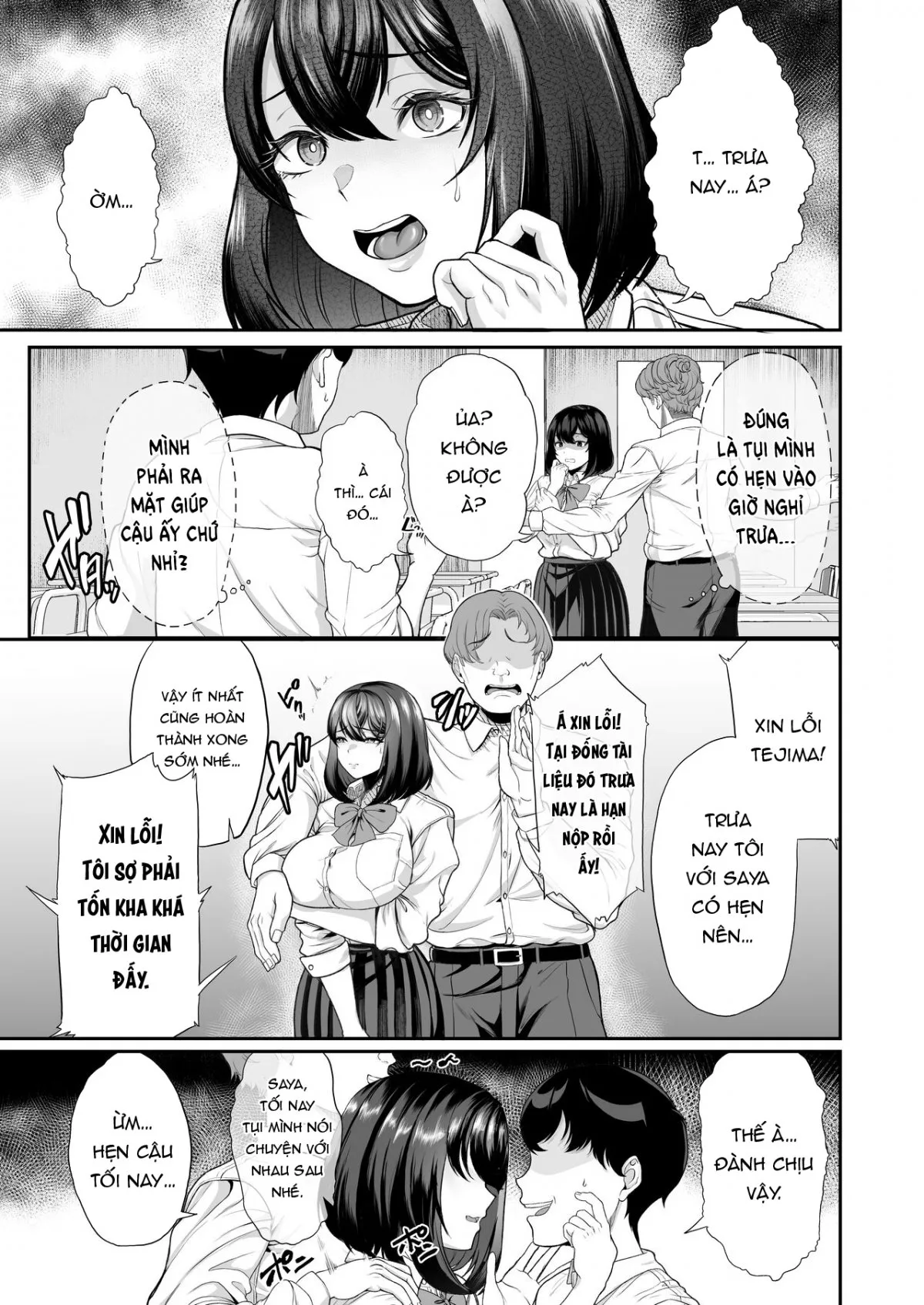 HentaiVN.net - Ảnh 16 - Có thằng khác bơi với bạn gái tôi, bơi vào lồn! [Suieibu no Kanojo ga Aitsu o Kobamenaku Naru Katei] - Chap 1