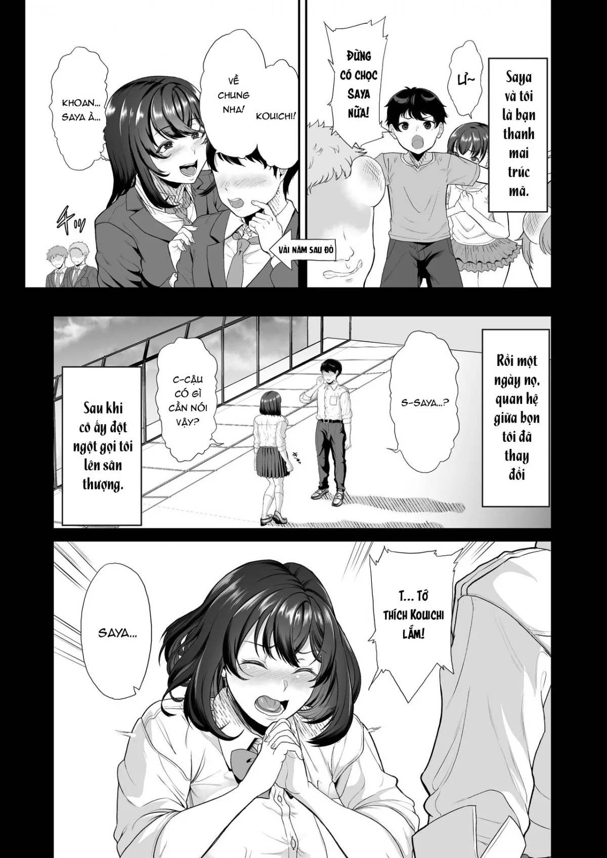 HentaiVN.net - Ảnh 5 - Có thằng khác bơi với bạn gái tôi, bơi vào lồn! [Suieibu no Kanojo ga Aitsu o Kobamenaku Naru Katei] - Chap 1