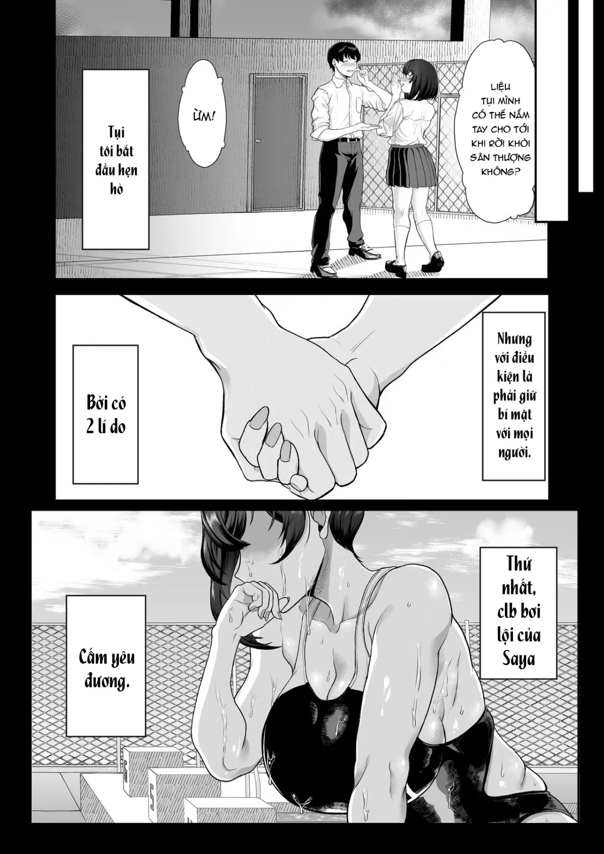 HentaiVN.net - Ảnh 7 - Có thằng khác bơi với bạn gái tôi, bơi vào lồn! [Suieibu no Kanojo ga Aitsu o Kobamenaku Naru Katei] - Chap 1