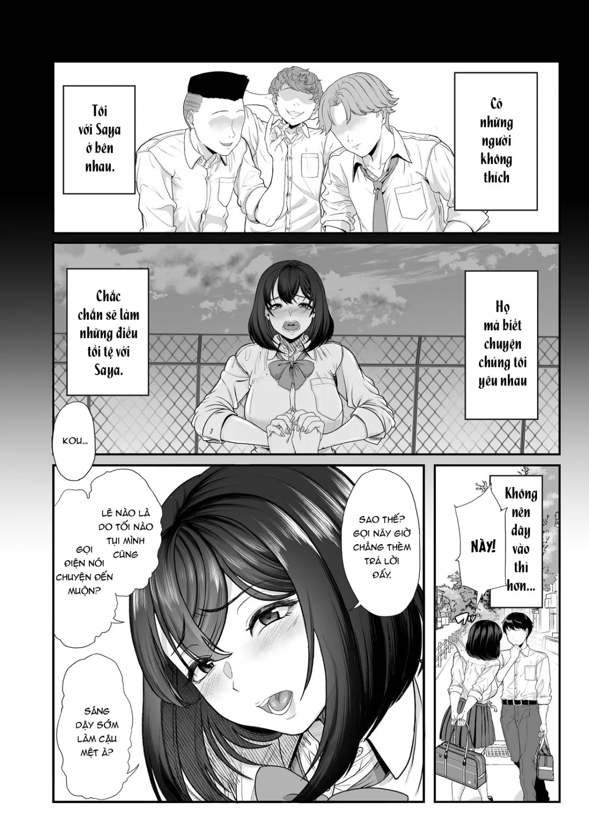 HentaiVN.net - Ảnh 9 - Có thằng khác bơi với bạn gái tôi, bơi vào lồn! [Suieibu no Kanojo ga Aitsu o Kobamenaku Naru Katei] - Chap 1
