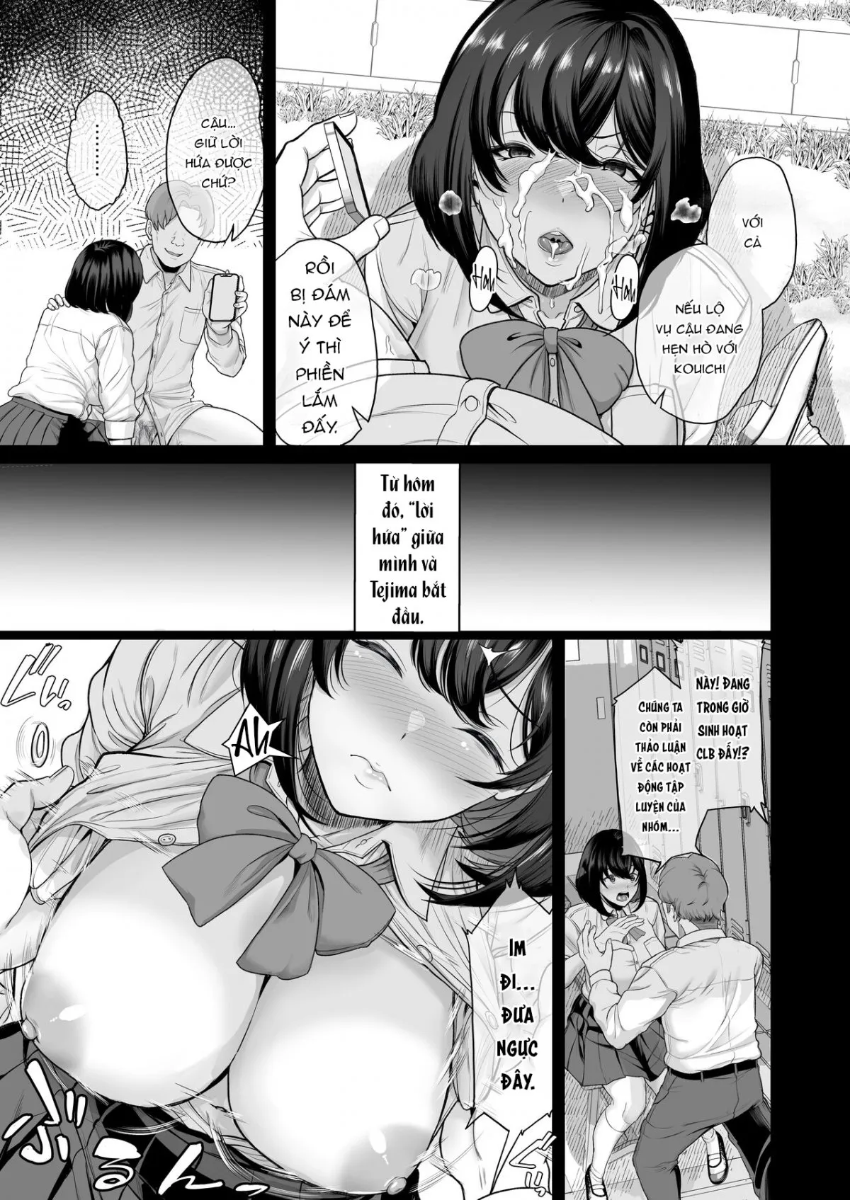 HentaiVN.net - Ảnh 11 - Có thằng khác bơi với bạn gái tôi, bơi vào lồn! [Suieibu no Kanojo ga Aitsu o Kobamenaku Naru Katei] - Chap 2
