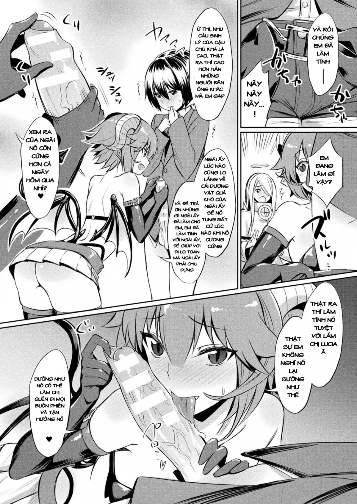 HentaiVN.net - Ảnh 6 - Let’s Enjoy the Pleasures of FALLING FROM GRACE Together [Kimochii Rakuten Shiyo] - Oneshot