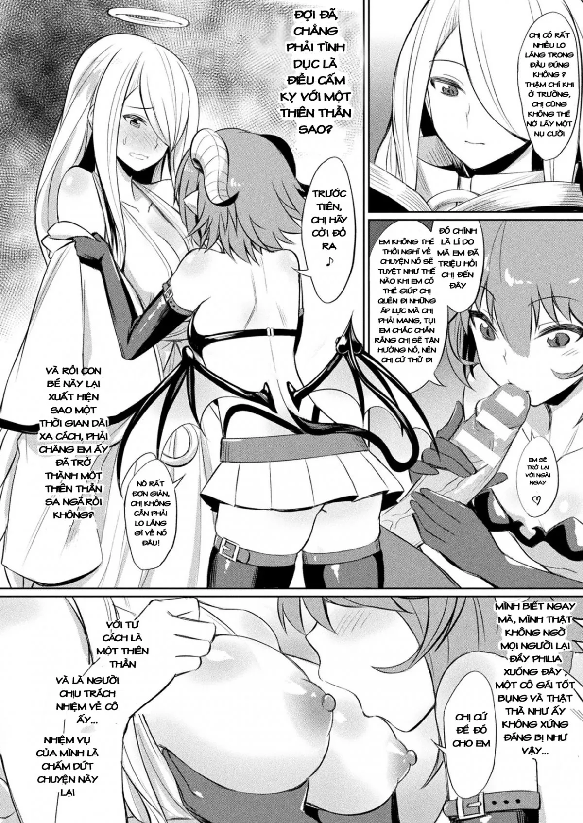 HentaiVN.net - Ảnh 7 - Let’s Enjoy the Pleasures of FALLING FROM GRACE Together [Kimochii Rakuten Shiyo] - Oneshot