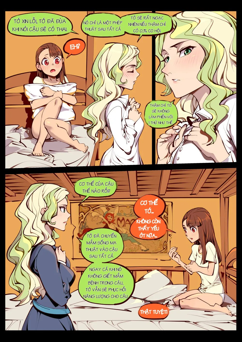 HentaiVN.net - Ảnh 21 - Little Witch Love (Little Witch Academia) [リトルウィッチの恋] - Oneshot