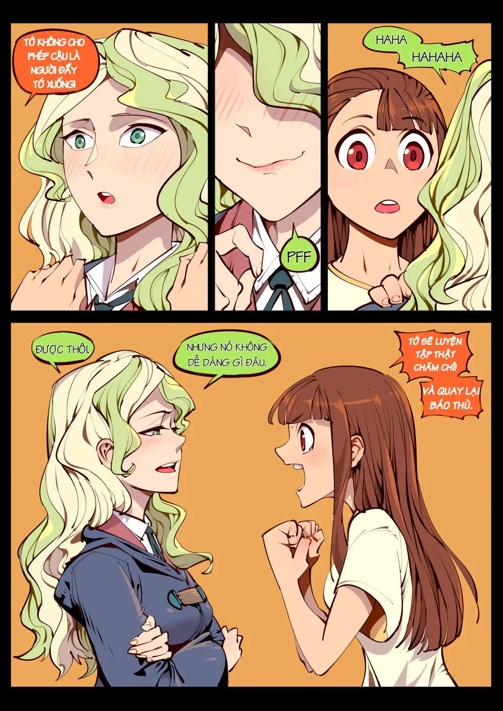 HentaiVN.net - Ảnh 23 - Little Witch Love (Little Witch Academia) [リトルウィッチの恋] - Oneshot