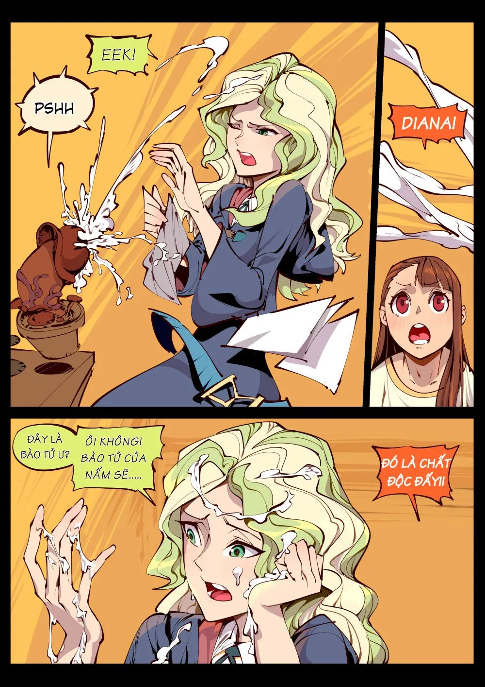 HentaiVN.net - Ảnh 4 - Little Witch Love (Little Witch Academia) [リトルウィッチの恋] - Oneshot