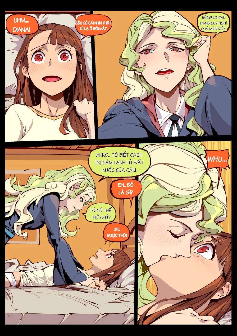 HentaiVN.net - Ảnh 6 - Little Witch Love (Little Witch Academia) [リトルウィッチの恋] - Oneshot