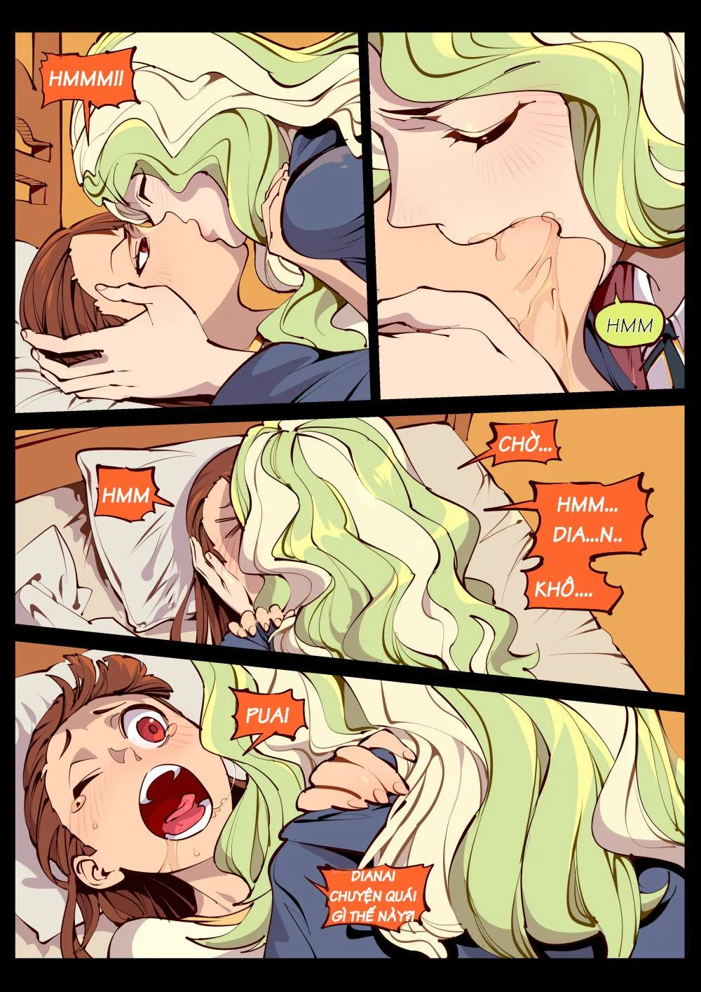 HentaiVN.net - Ảnh 7 - Little Witch Love (Little Witch Academia) [リトルウィッチの恋] - Oneshot