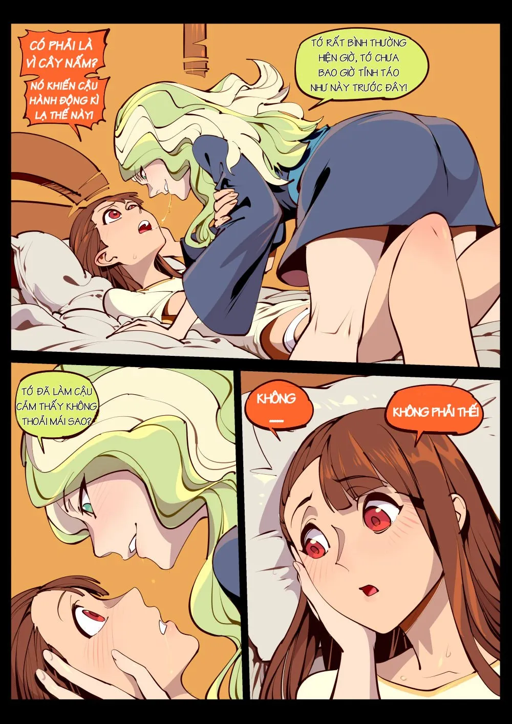 HentaiVN.net - Ảnh 8 - Little Witch Love (Little Witch Academia) [リトルウィッチの恋] - Oneshot