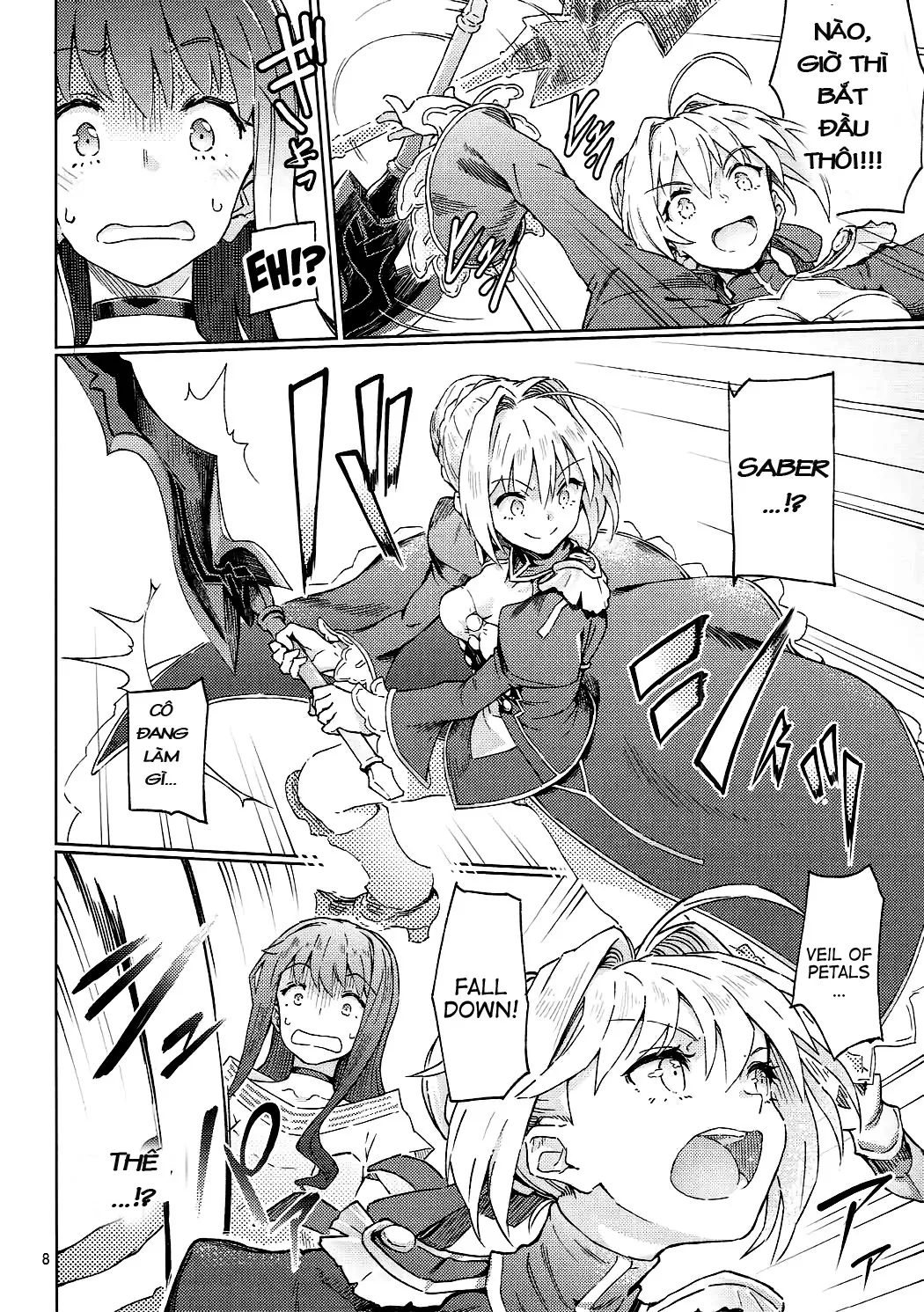 HentaiVN.net - Ảnh 9 - Koutei Tokken sEXtella (Fate/EXTELLA) [Imperial Privilege sEXtella] - Oneshot