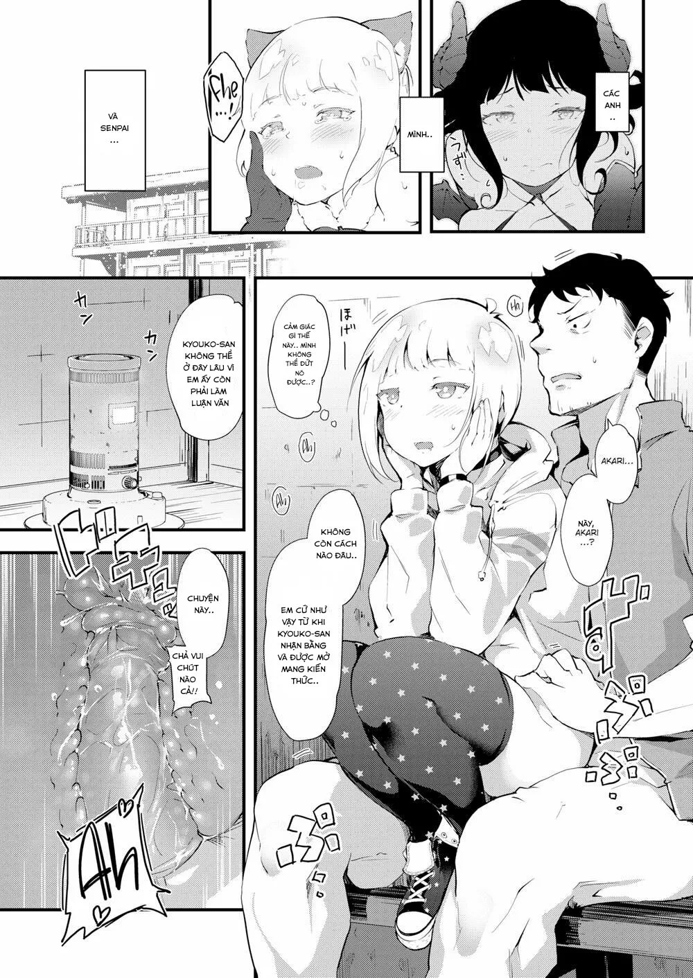 HentaiVN.net - Ảnh 9 - Following a Spring Evening [Theo dấu chiều xuân] - Oneshot (Art đẹp + Không che)