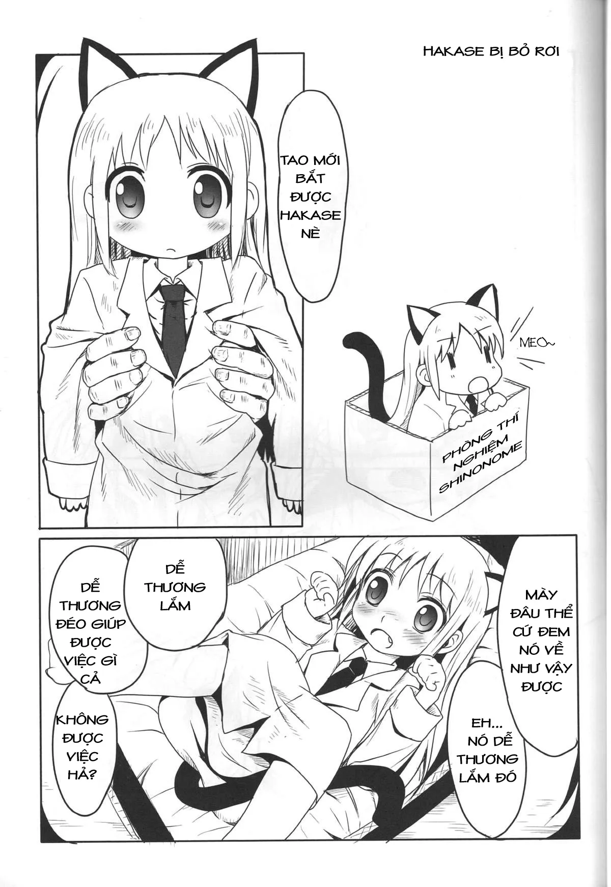 HentaiVN.net - Ảnh 5 - Kagaku to Issho (Nichijou) - Chap 1.2