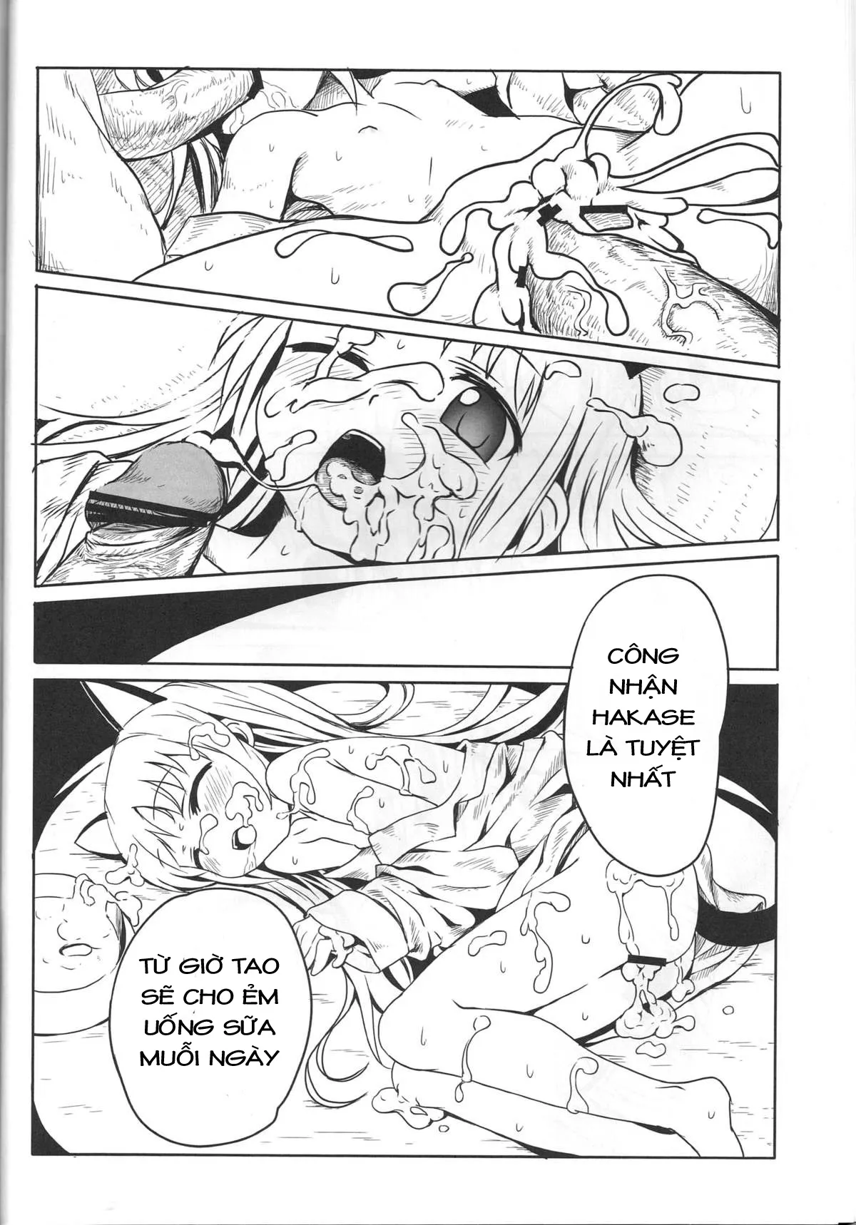 HentaiVN.net - Ảnh 8 - Kagaku to Issho (Nichijou) - Chap 1.2