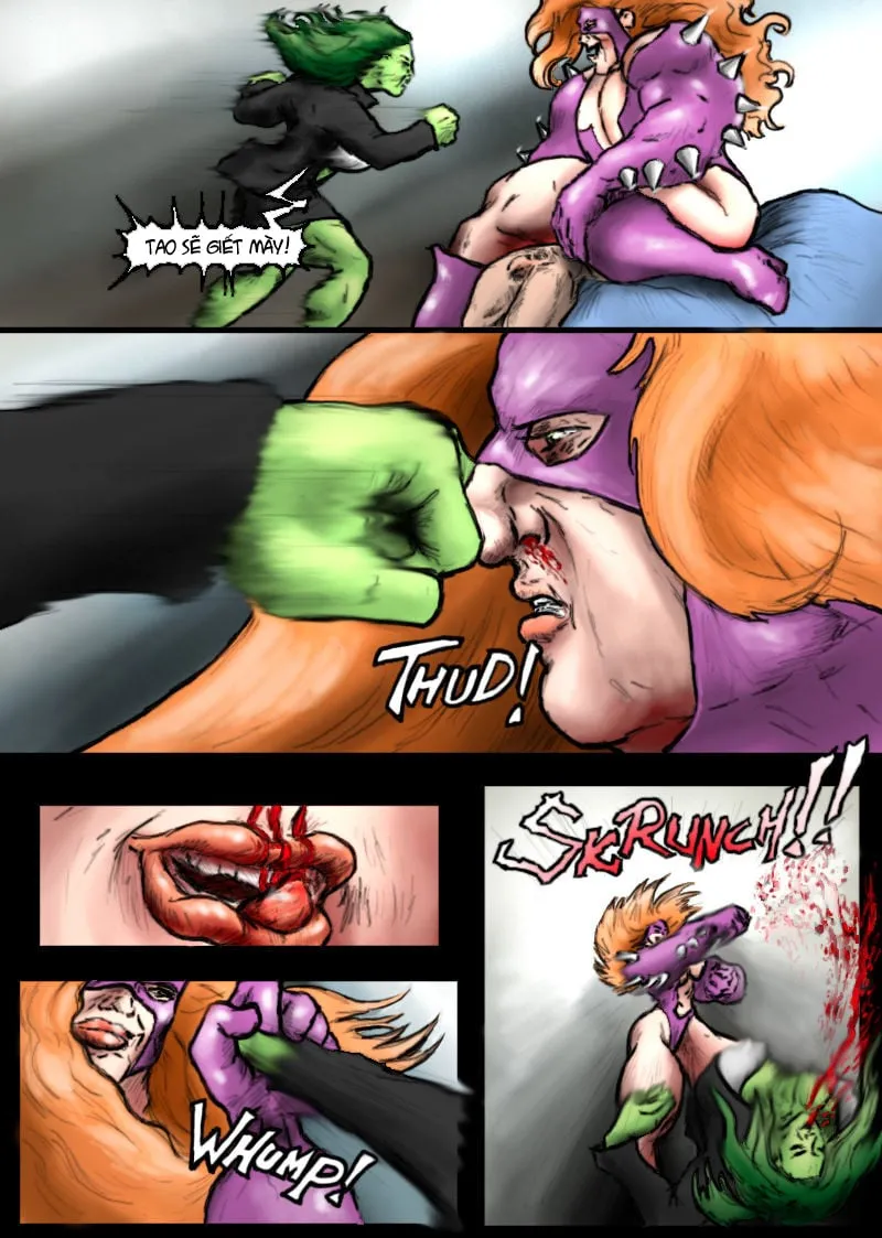 HentaiVN.net - Ảnh 7 - Ăn Mặn Collection - Chap 9 [Vilecorp] The Sensational She-Hulk