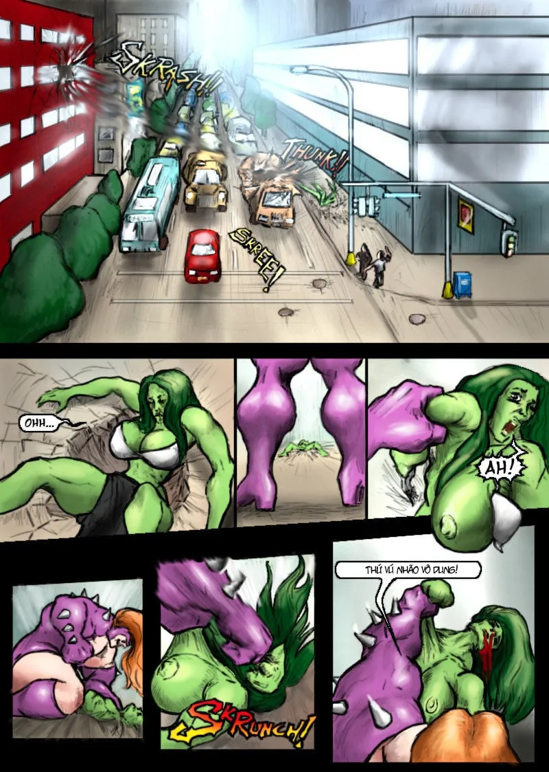 HentaiVN.net - Ảnh 8 - Ăn Mặn Collection - Chap 9 [Vilecorp] The Sensational She-Hulk