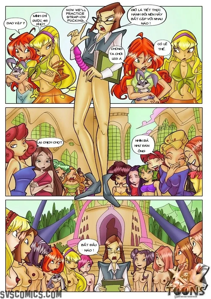 HentaiVN.net - Ảnh 13 - WINX CLUB - THE FAIRY BITCH CASTLE (Winx Club) - Oneshot