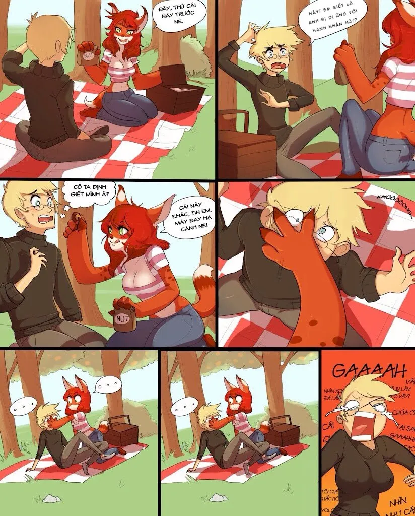 HentaiVN.net - Ảnh 4 - Passionate Picnic - Oneshot