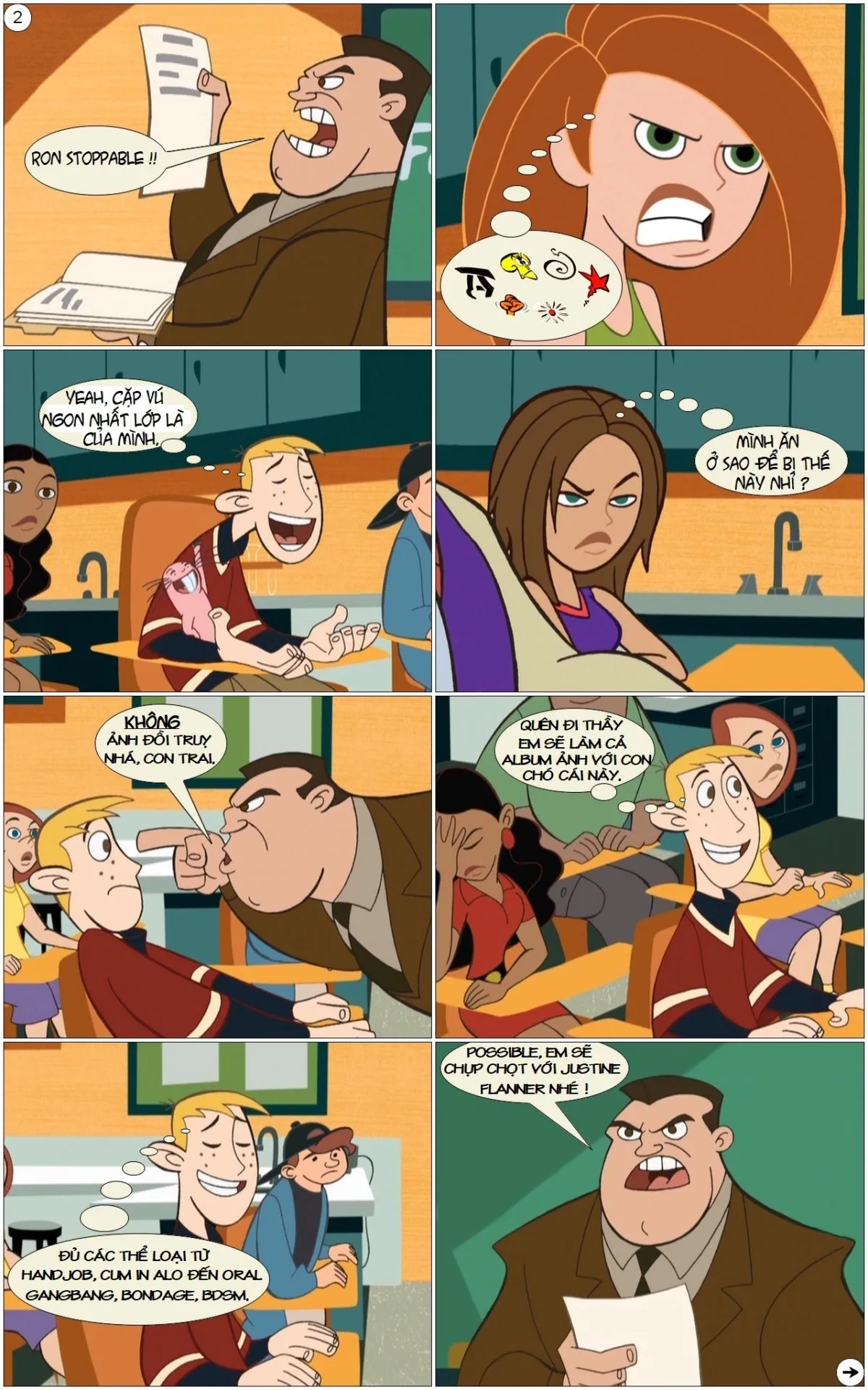 HentaiVN.net - Ảnh 3 - Tuyển tập Kim Possible - Chap 1: Photography Class