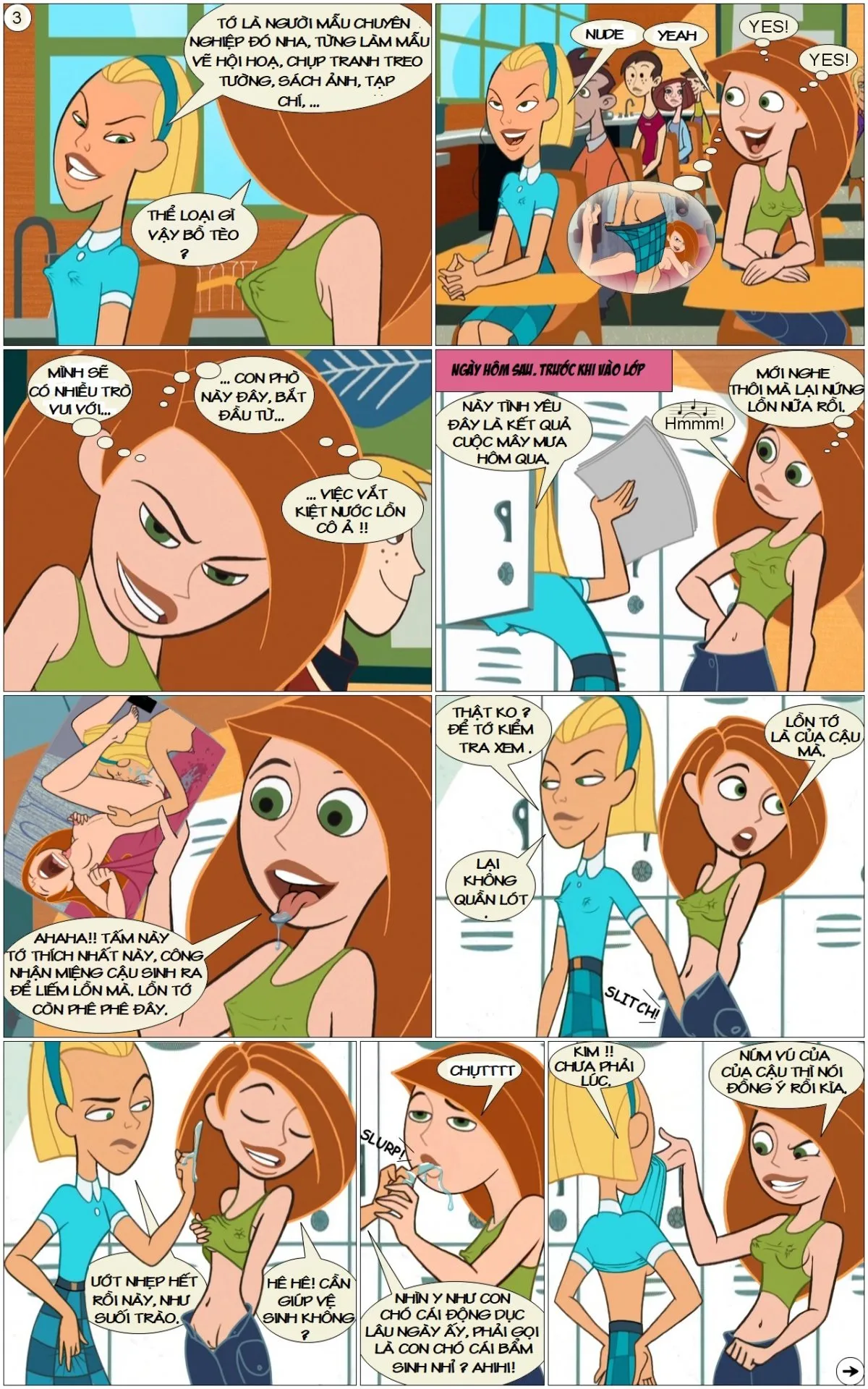 HentaiVN.net - Ảnh 4 - Tuyển tập Kim Possible - Chap 1: Photography Class