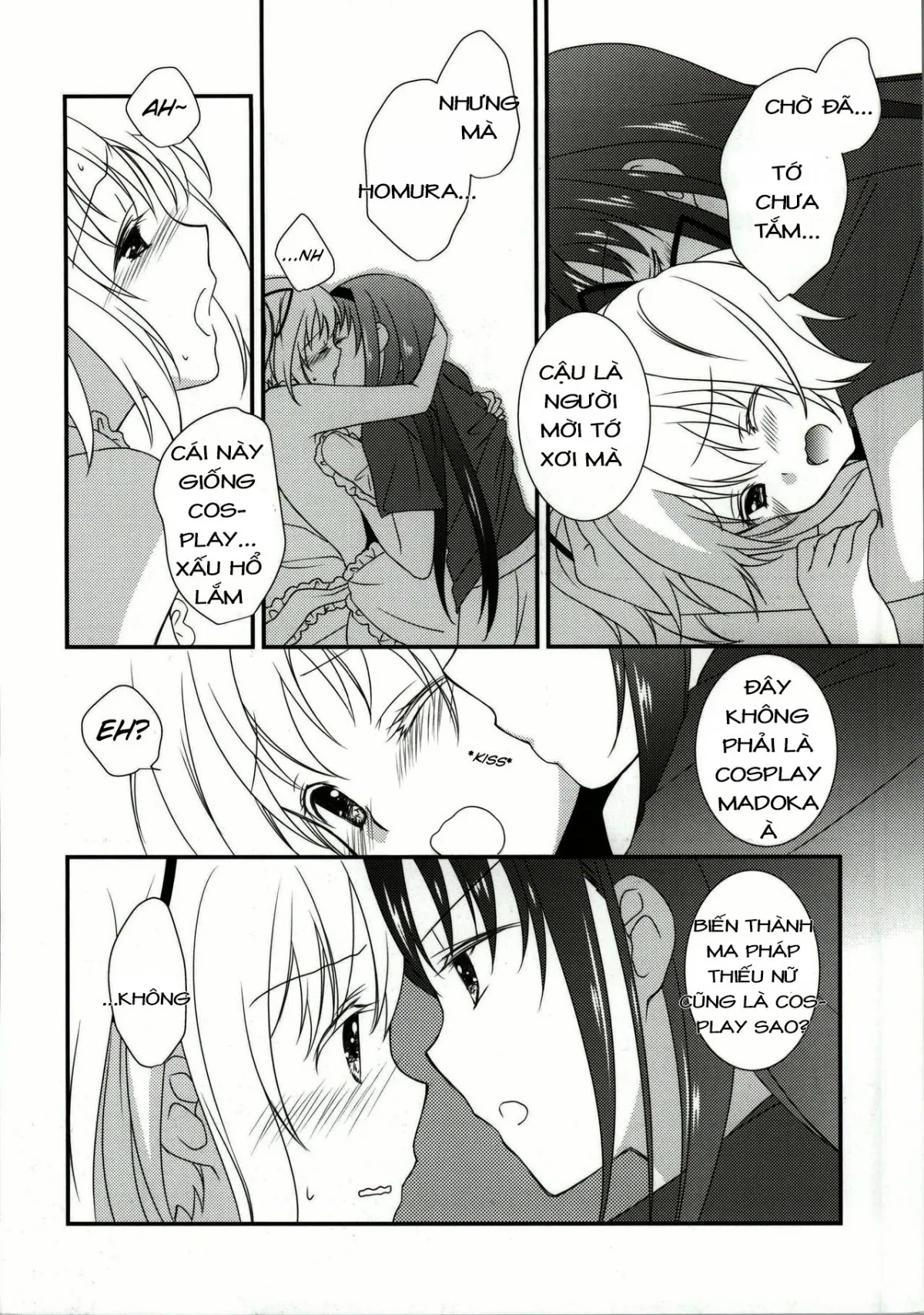 HentaiVN.net - Ảnh 17 - Sengyou Shufu no Sentou Fuku wa (Mahou Shoujo Madoka Magica) - Oneshot