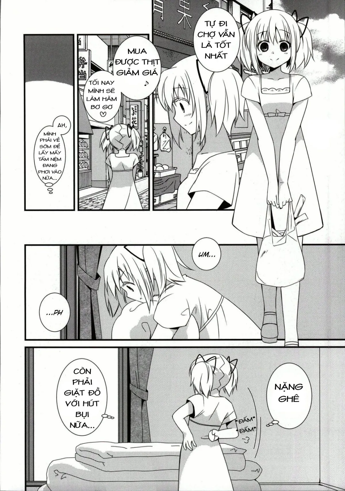 HentaiVN.net - Ảnh 4 - Sengyou Shufu no Sentou Fuku wa (Mahou Shoujo Madoka Magica) - Oneshot
