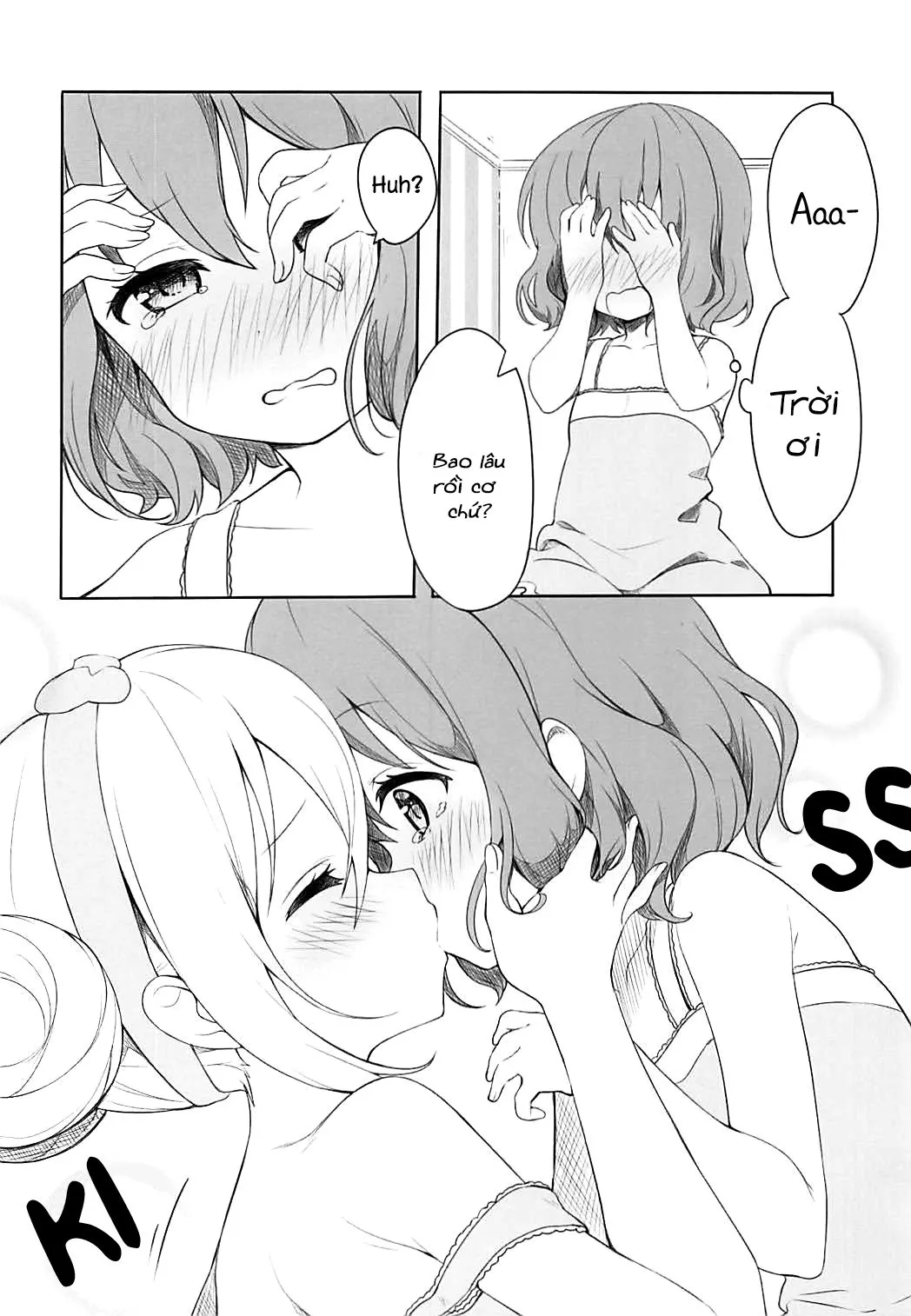 HentaiVN.net - Ảnh 12 - Koisuru Mafuyu wa Hon ga Ususugite Sugu Kaho to Ecchi Shichau no. (Blend S) [The book is too thin so Mafuyu gets straight to the ecchi with Kaho] - Oneshot