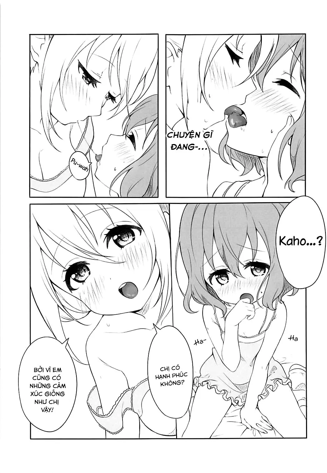 HentaiVN.net - Ảnh 13 - Koisuru Mafuyu wa Hon ga Ususugite Sugu Kaho to Ecchi Shichau no. (Blend S) [The book is too thin so Mafuyu gets straight to the ecchi with Kaho] - Oneshot