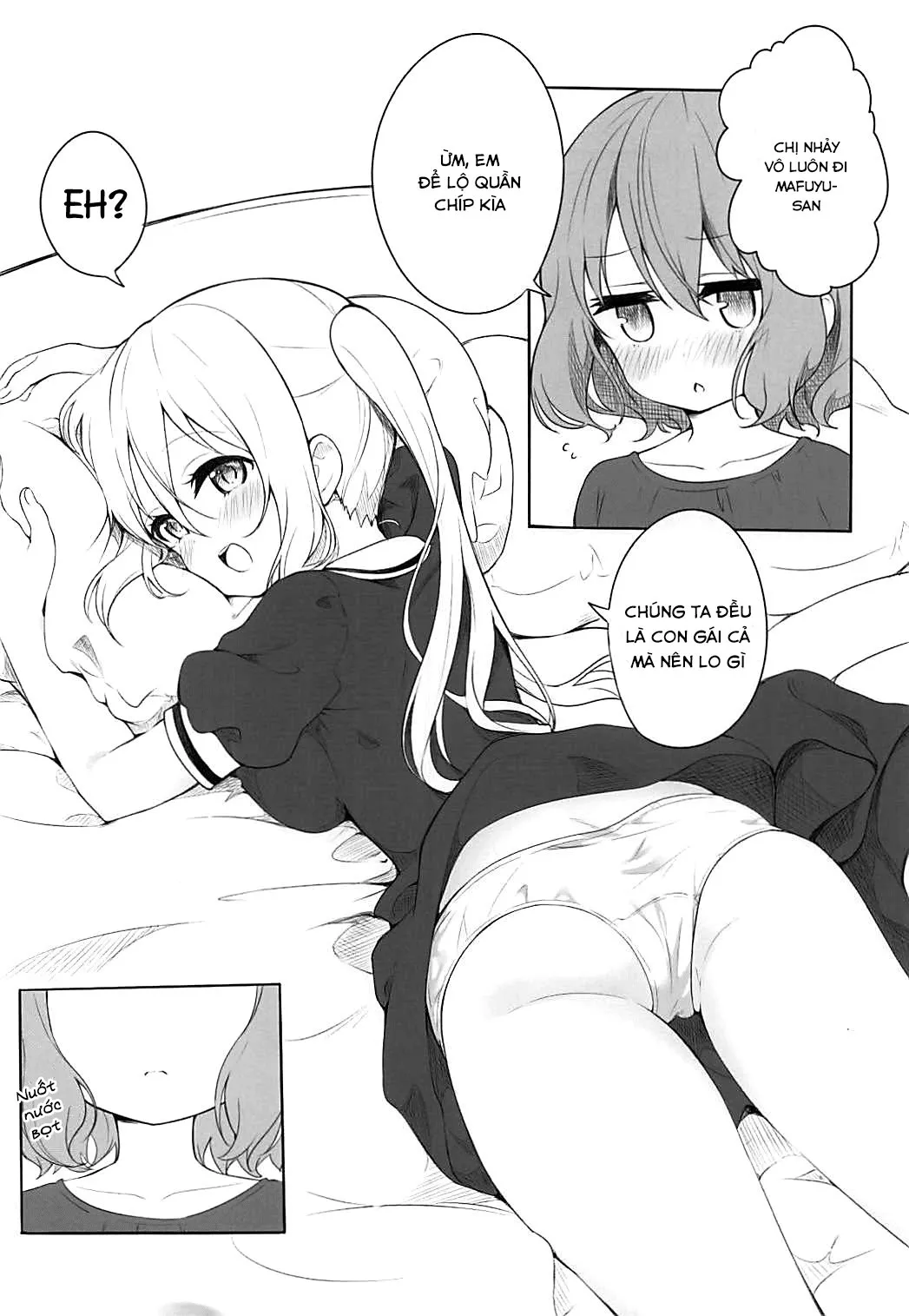 HentaiVN.net - Ảnh 8 - Koisuru Mafuyu wa Hon ga Ususugite Sugu Kaho to Ecchi Shichau no. (Blend S) [The book is too thin so Mafuyu gets straight to the ecchi with Kaho] - Oneshot