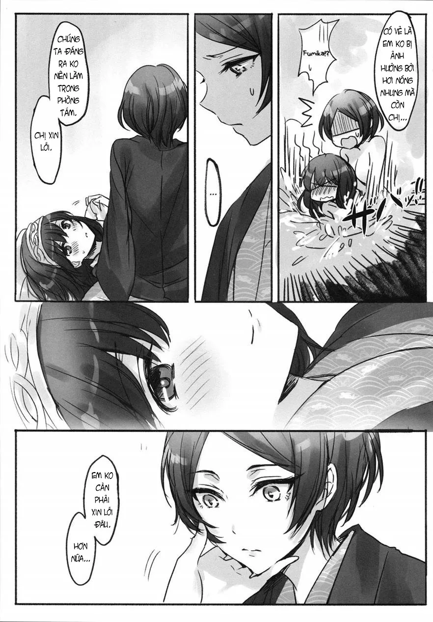 HentaiVN.net - Ảnh 19 - Kanade, Shall we take a bath? (The IdolMaster) [Kanade-san, Onsen Ni Issho Ni Hairimasenka] - OneShot