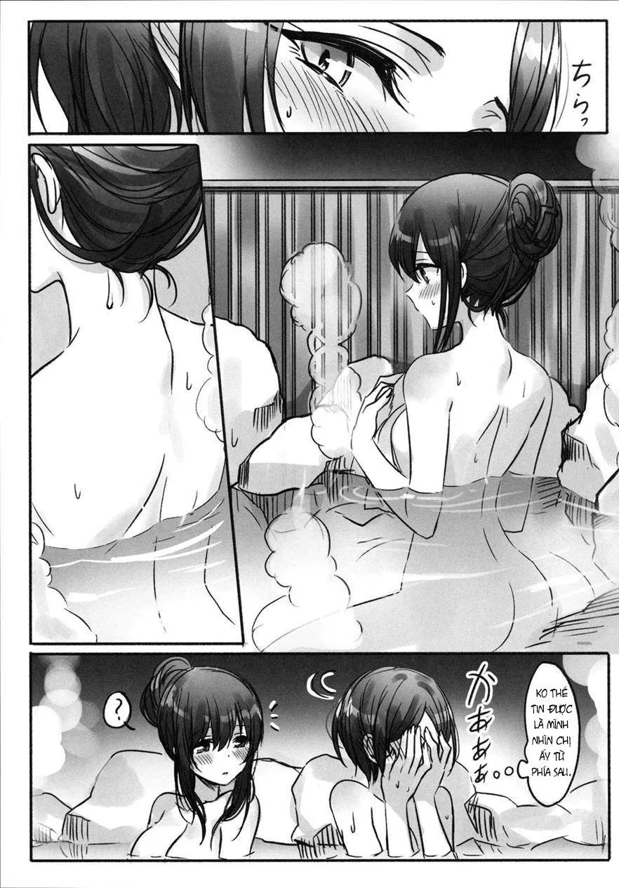 HentaiVN.net - Ảnh 7 - Kanade, Shall we take a bath? (The IdolMaster) [Kanade-san, Onsen Ni Issho Ni Hairimasenka] - OneShot