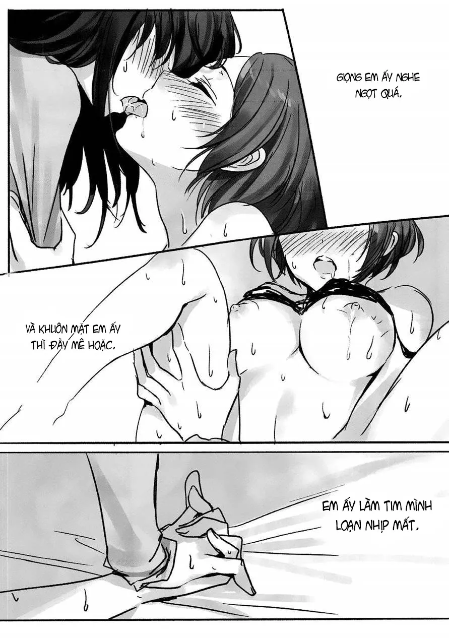 HentaiVN.net - Ảnh 14 - Kanade, Can I Hold You Tonight? (The Idolmaster) [Kanade-san, Daitemo Yoroshii Deshouka] - OneShot