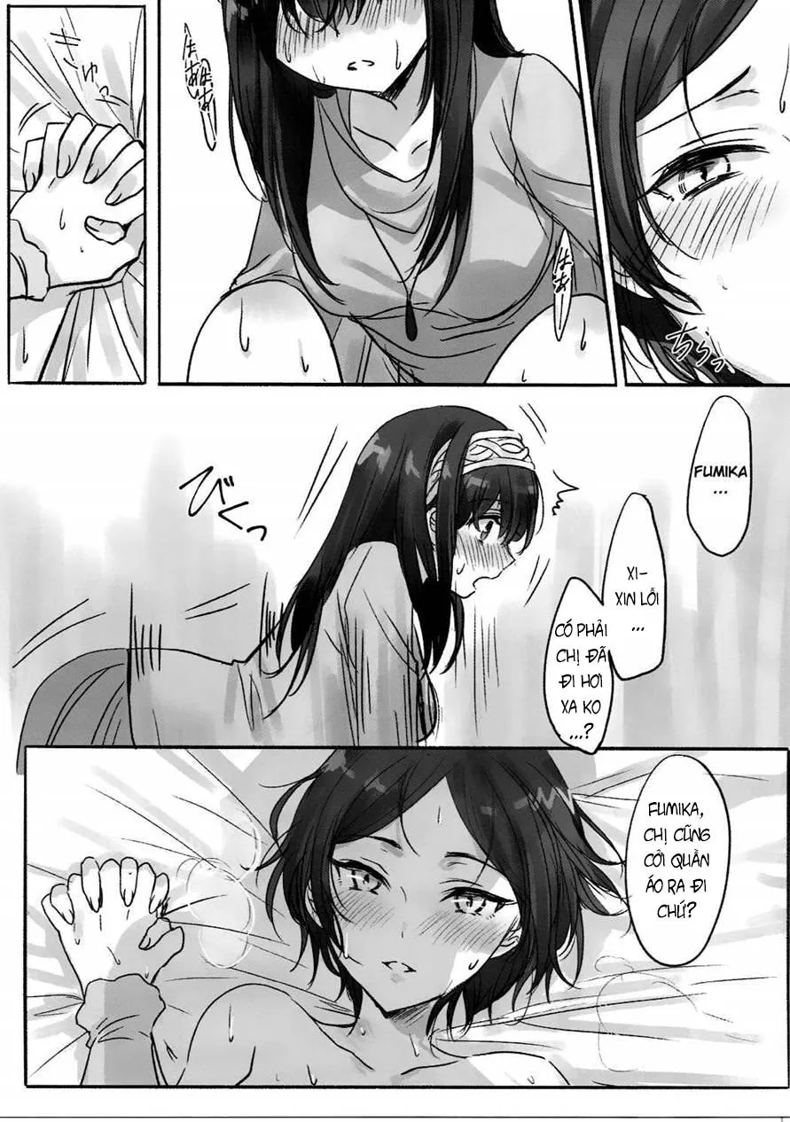 HentaiVN.net - Ảnh 15 - Kanade, Can I Hold You Tonight? (The Idolmaster) [Kanade-san, Daitemo Yoroshii Deshouka] - OneShot