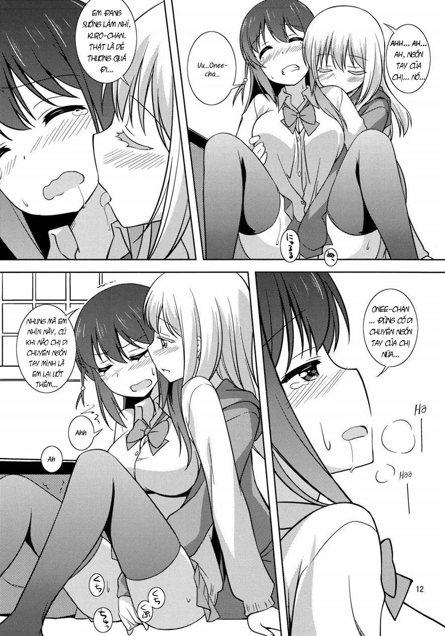 HentaiVN.net - Ảnh 11 - My Sweet Kuro (Saki) [Watashi No Kuro-chan] - OneShot