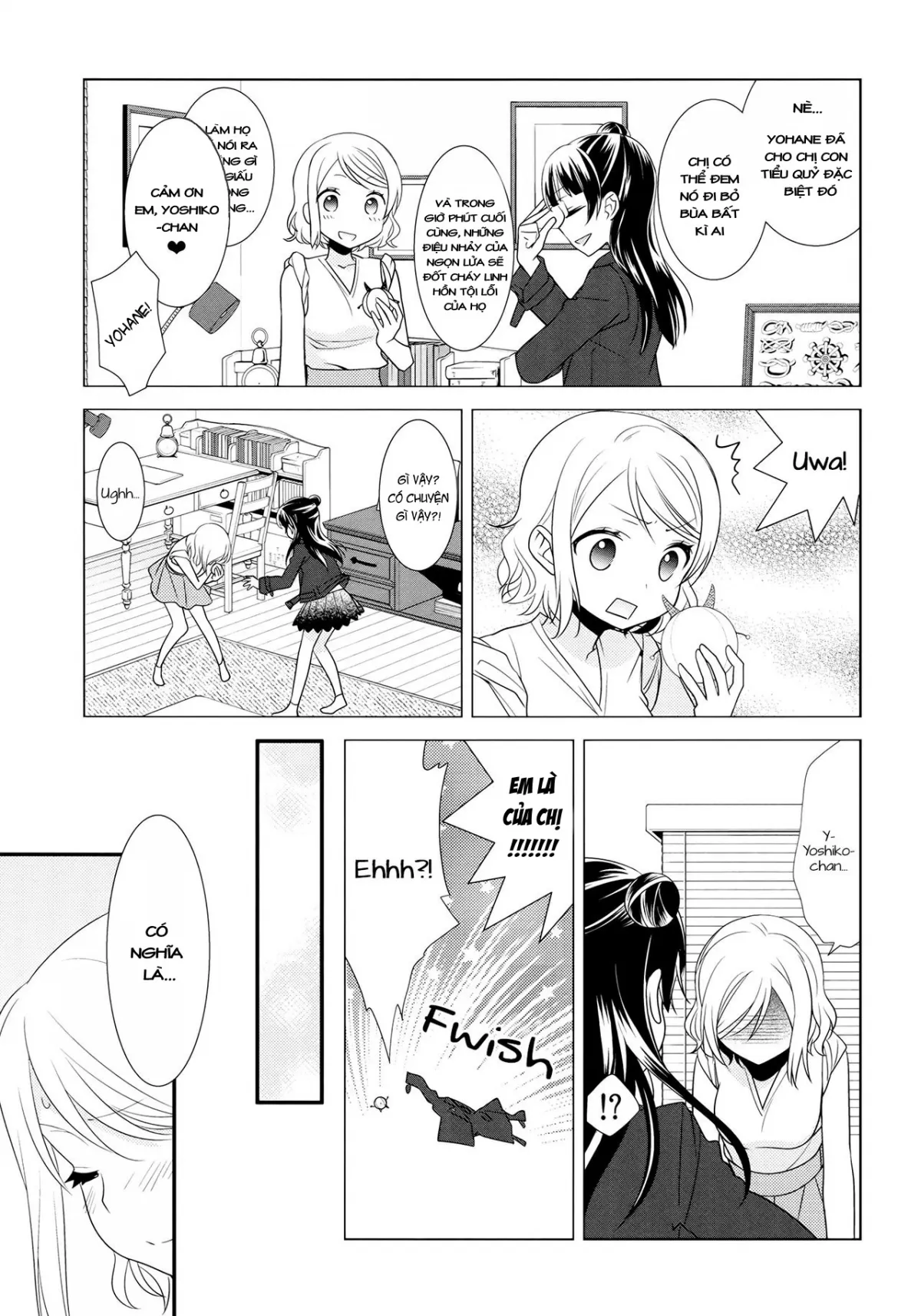 HentaiVN.net - Ảnh 7 - Lovely Little Devil (Love Live! Sunshine!!) - Chap 1