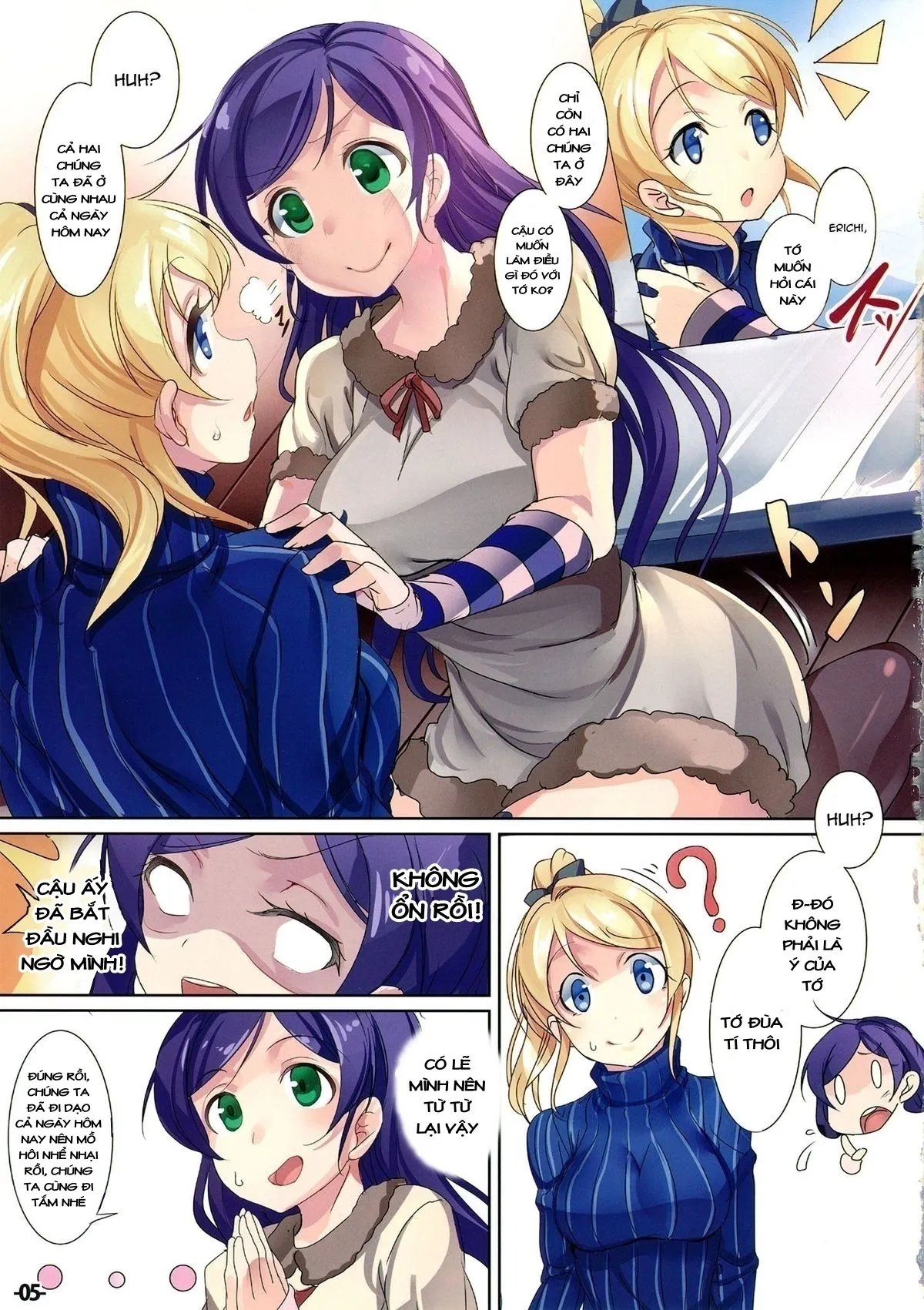 HentaiVN.net - Ảnh 5 - Hotel in Lover (Love Live!) - Oneshot
